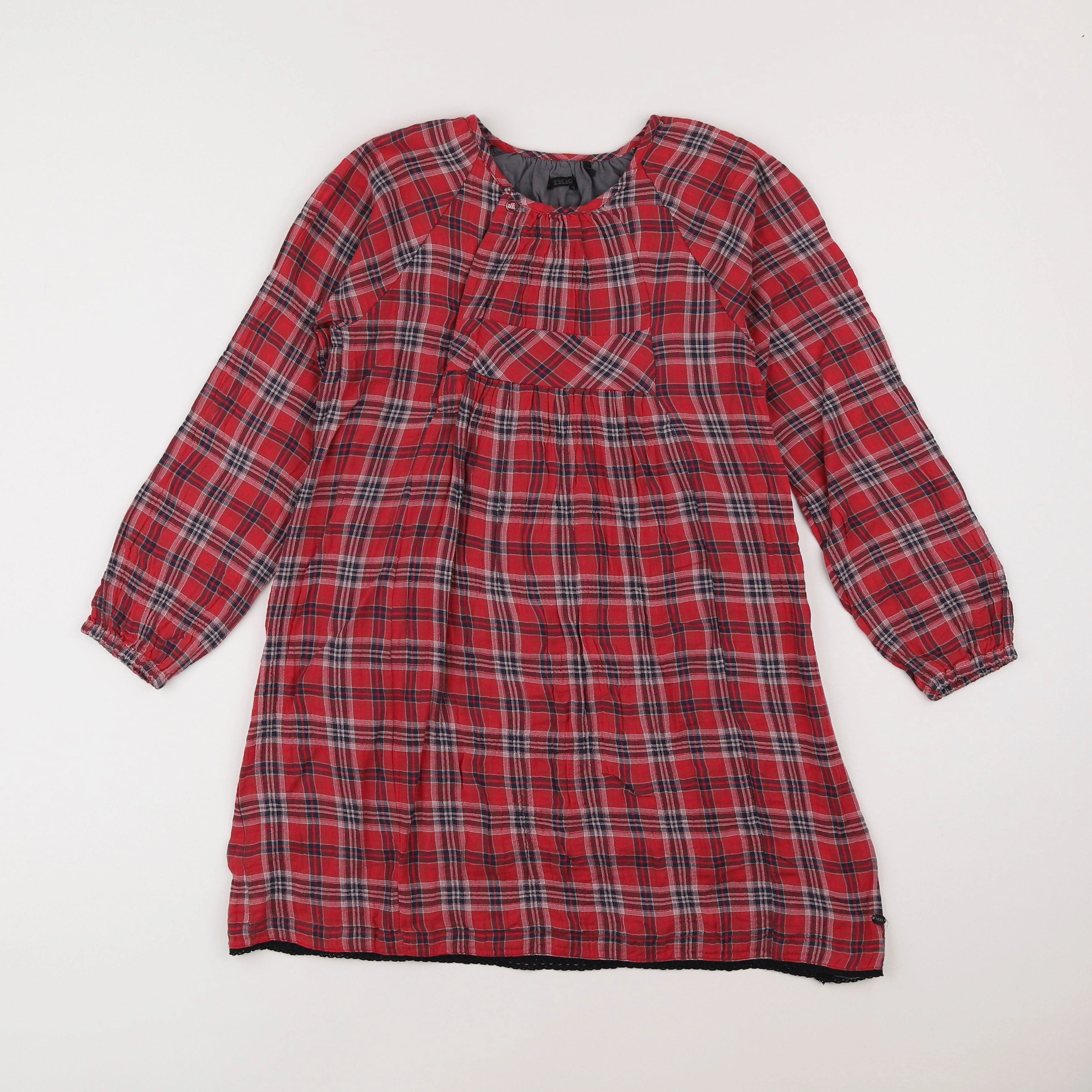 IKKS - robe rouge - 10 ans