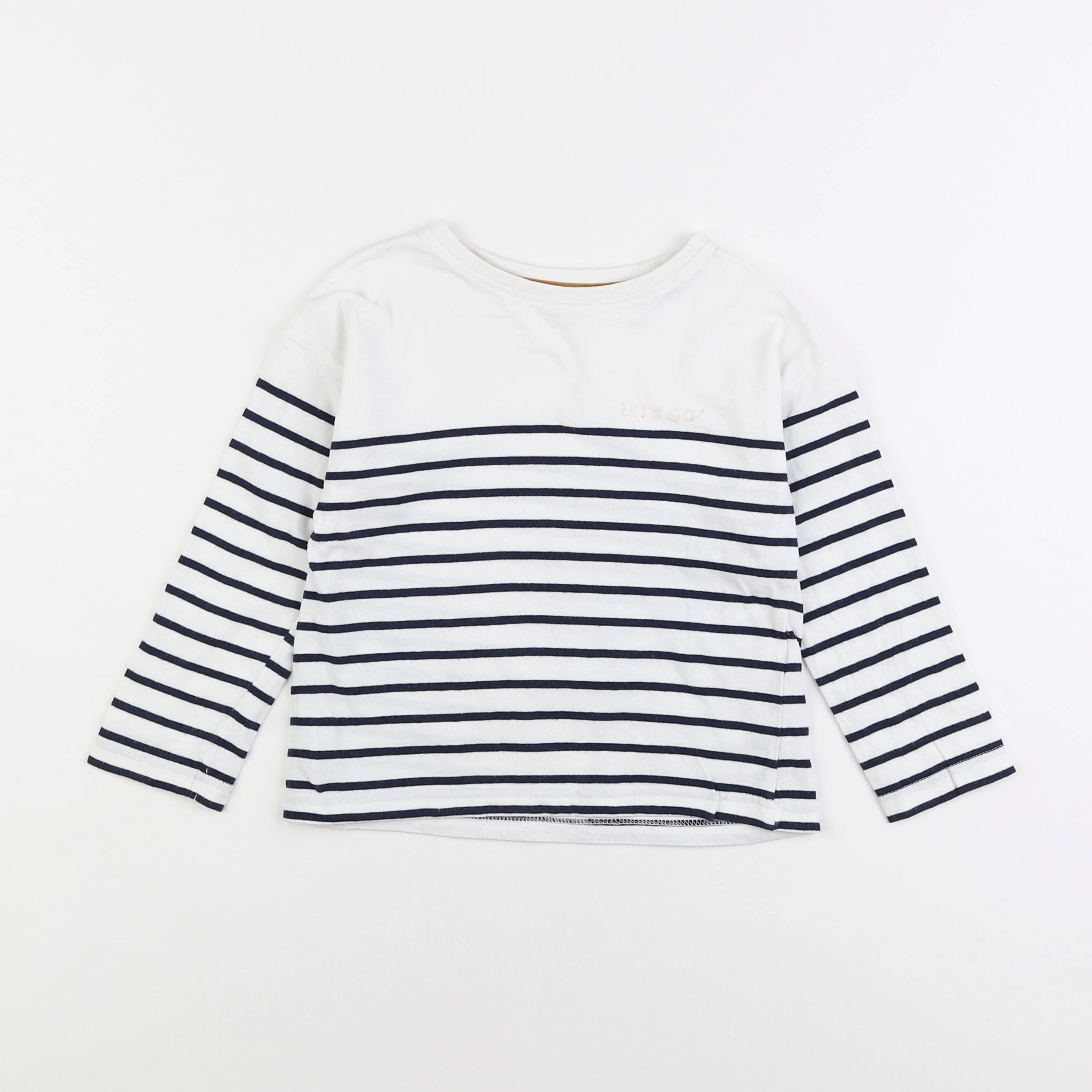 Vertbaudet - tee-shirt blanc - 4 ans