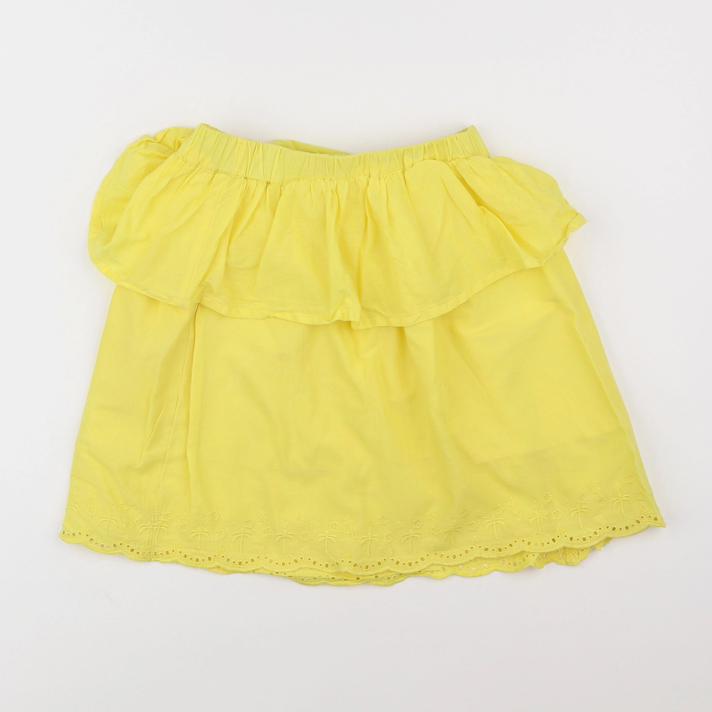 Vertbaudet - jupe jaune - 10 ans