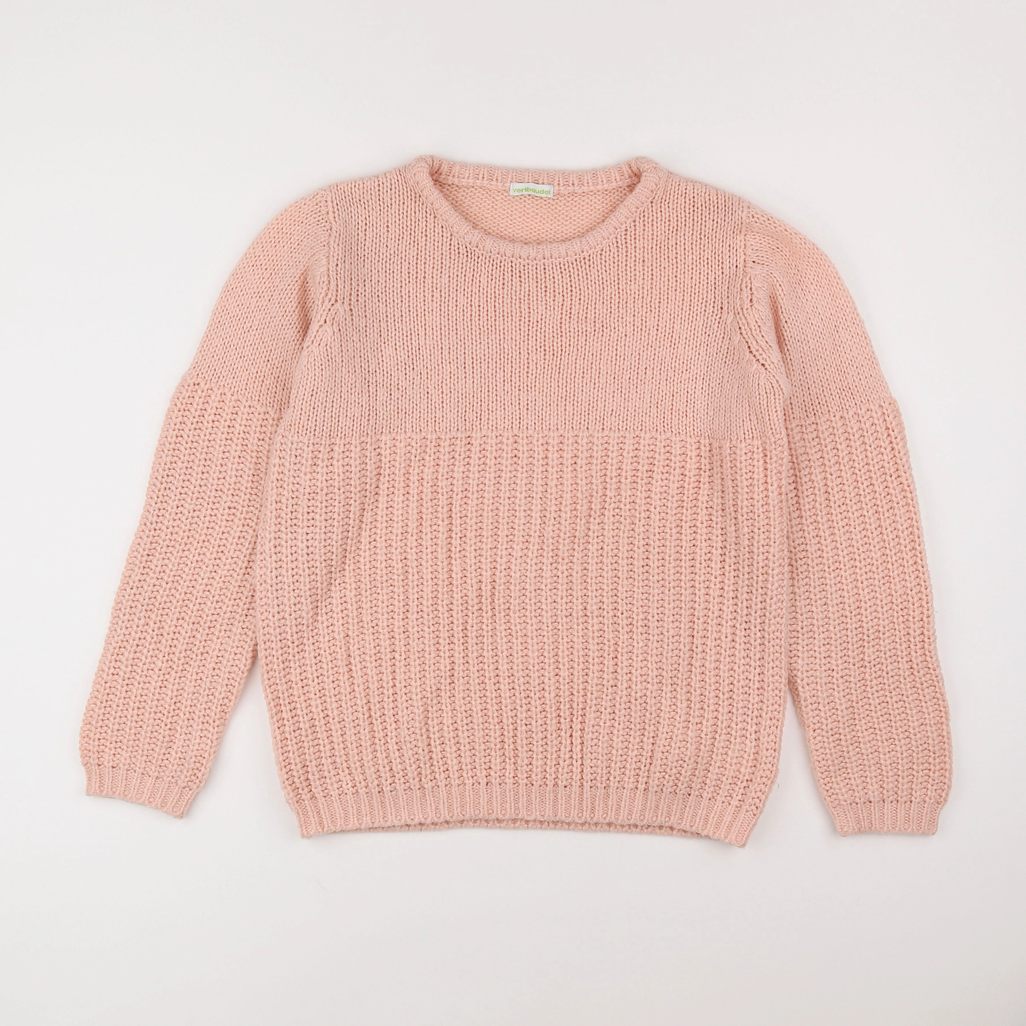 Vertbaudet - pull rose - 10 ans