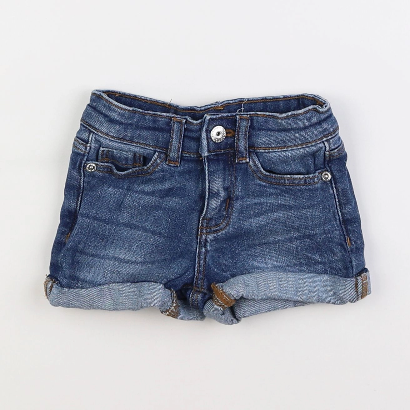 Vertbaudet - short bleu - 3 ans