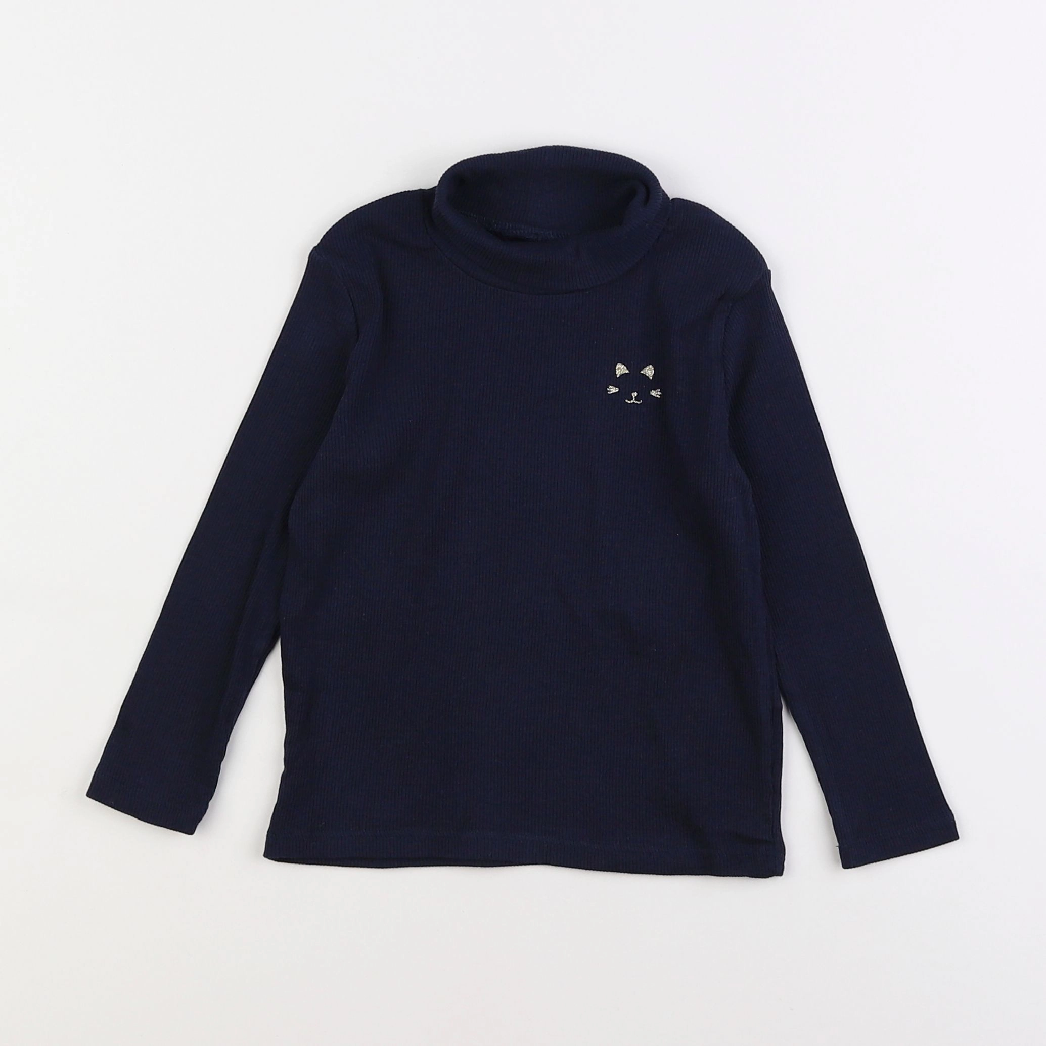 Vertbaudet - sous-pull bleu - 3 ans