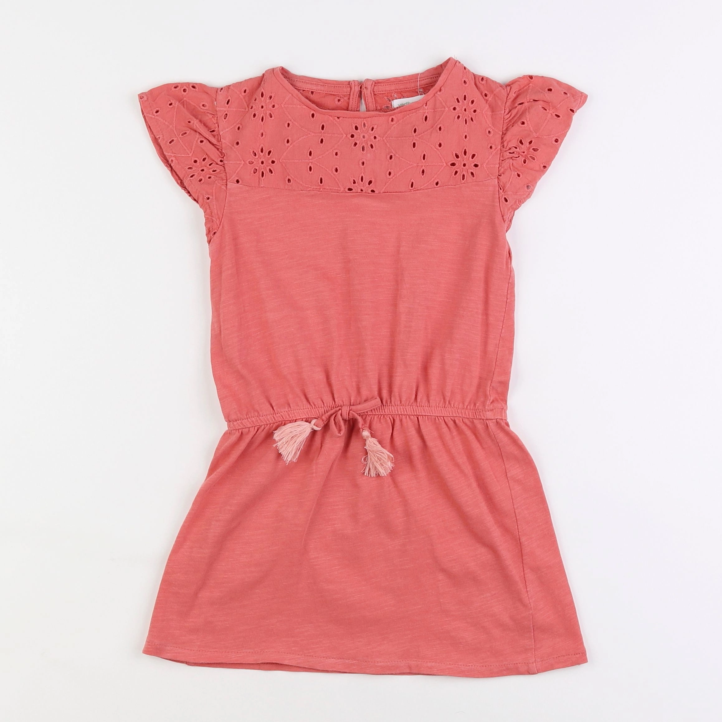 Vertbaudet - robe rose - 4 ans