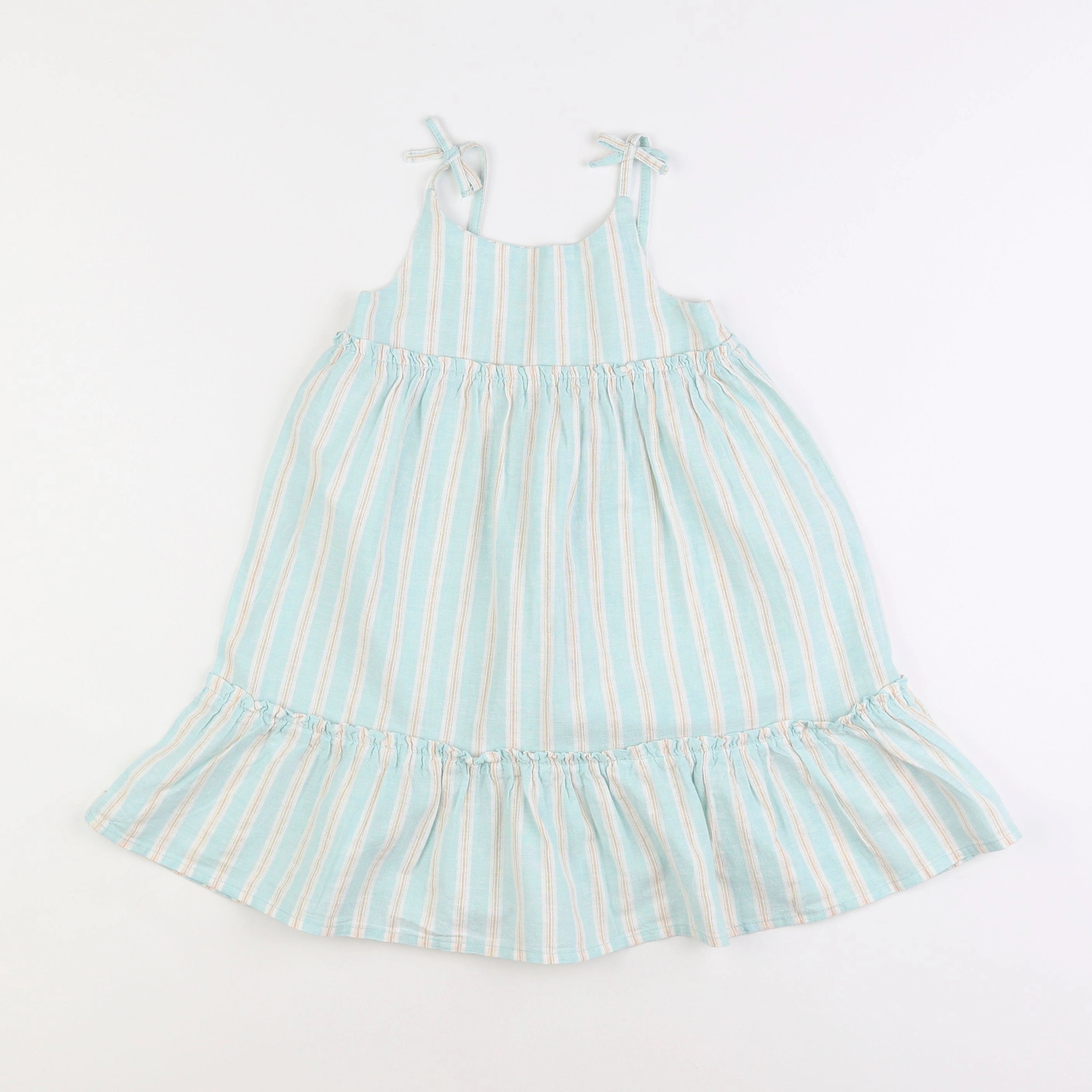 Vertbaudet - robe multicolore - 4 ans