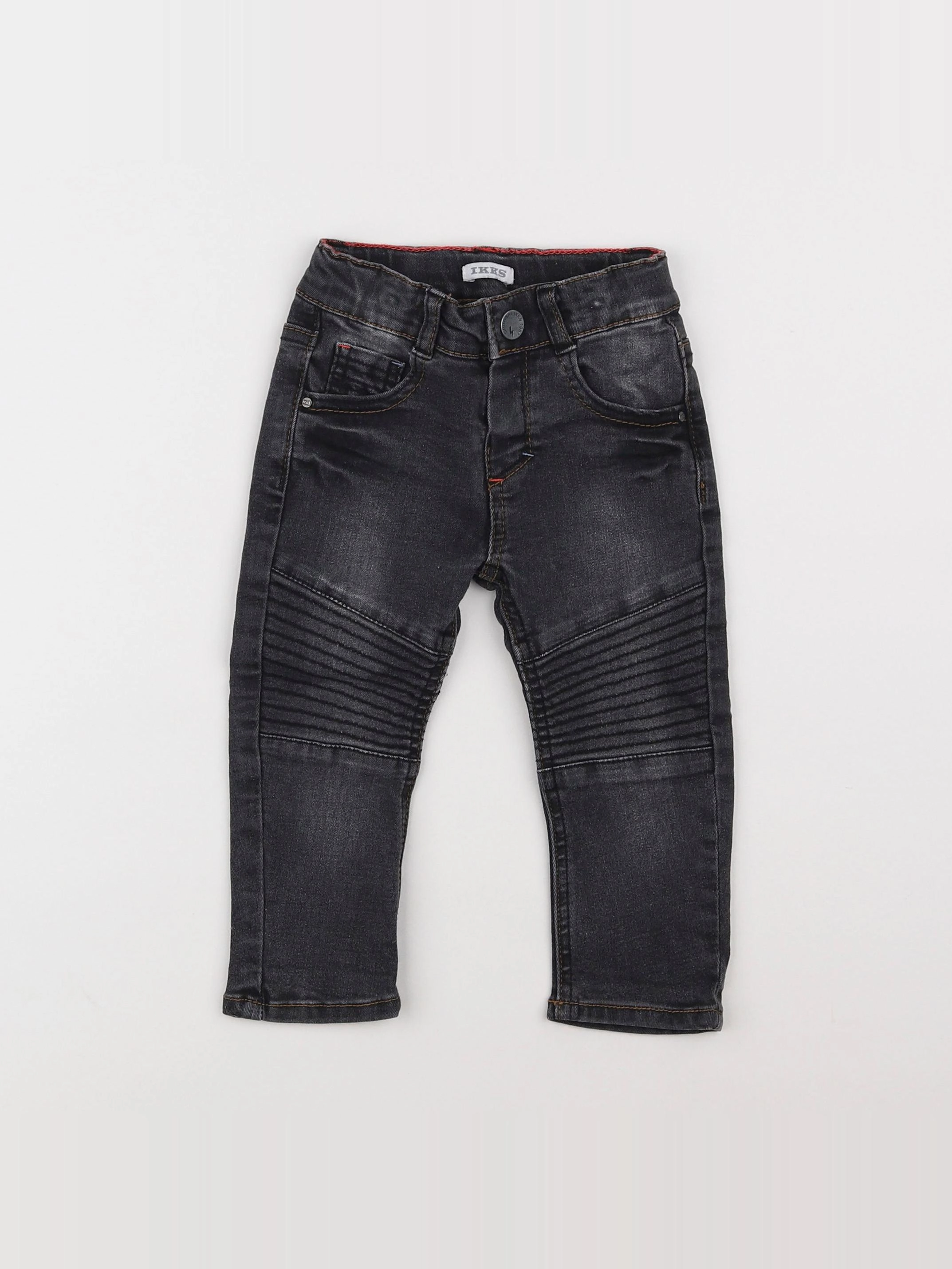 IKKS - jean gris - 18 mois