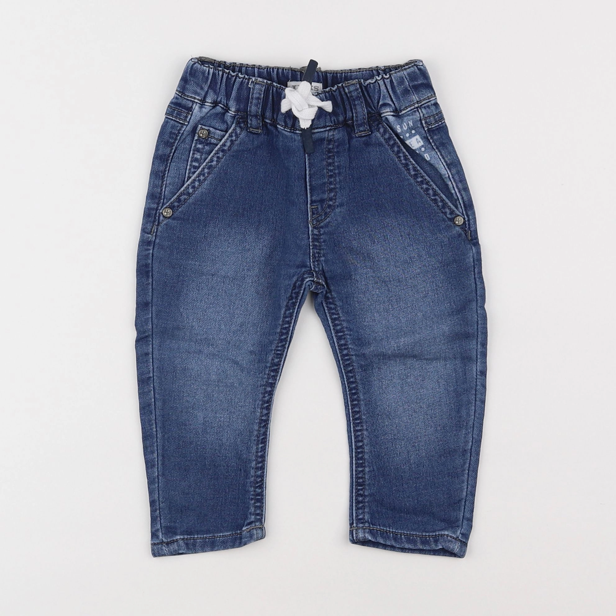 IKKS - jean bleu - 12 mois