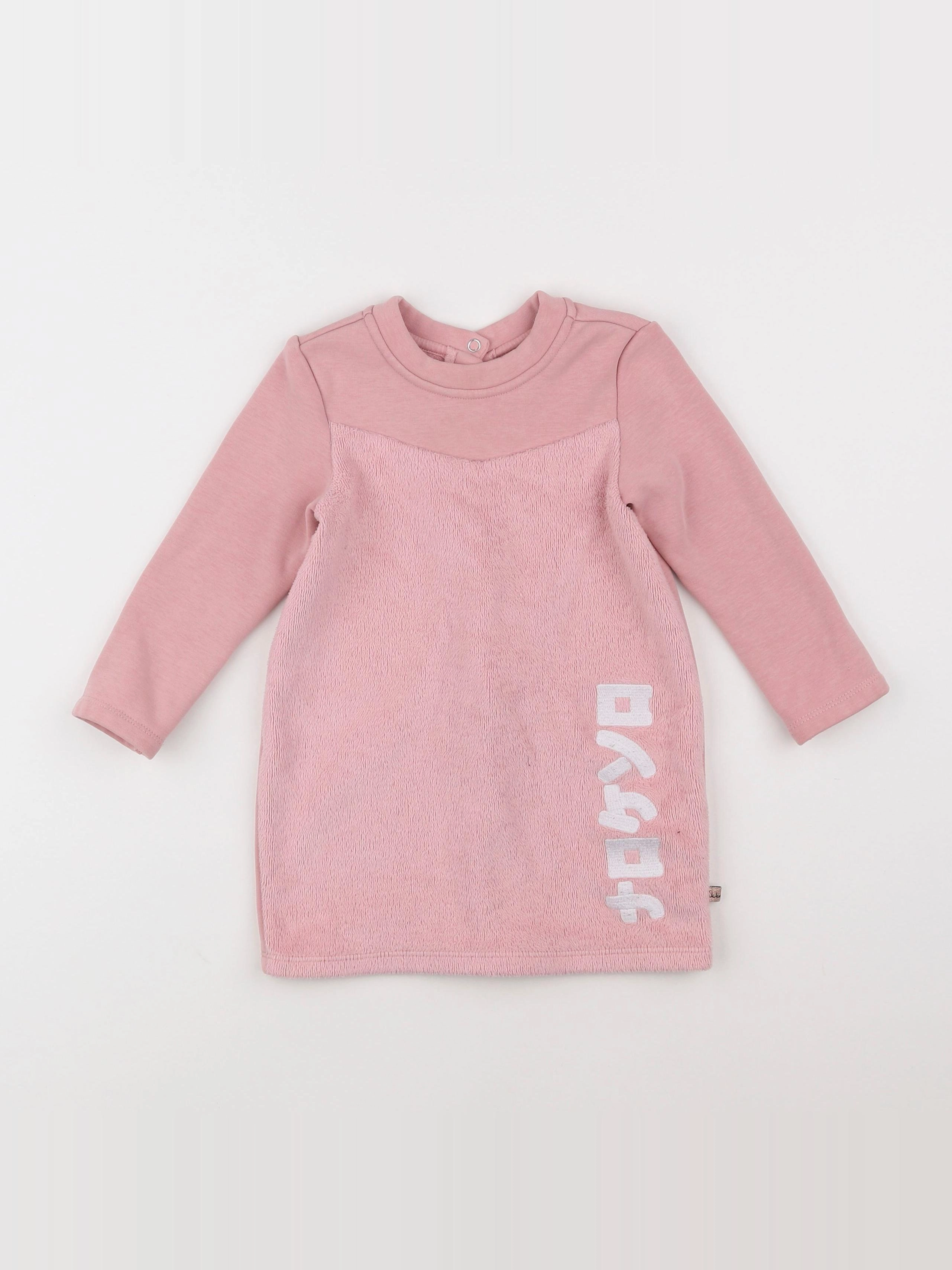 IKKS - robe rose - 2 ans