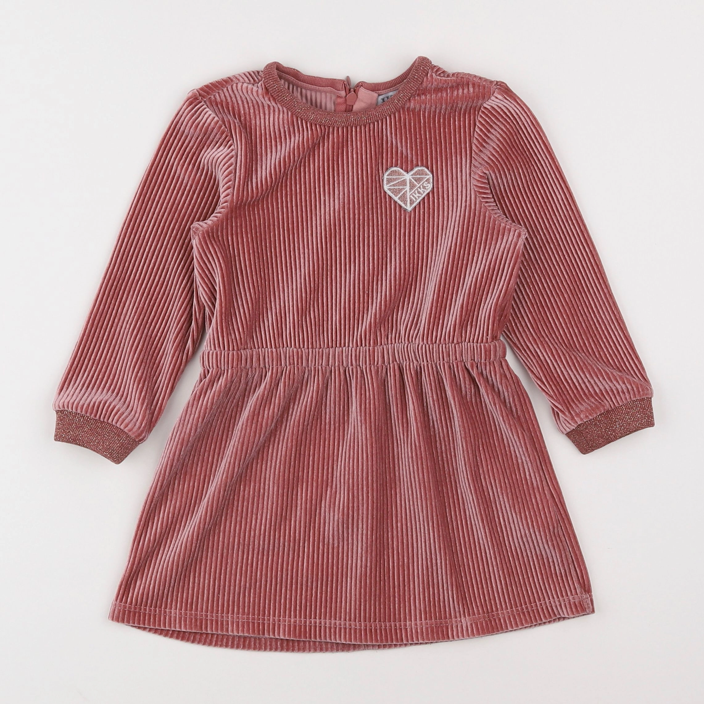 IKKS - robe rose - 2 ans