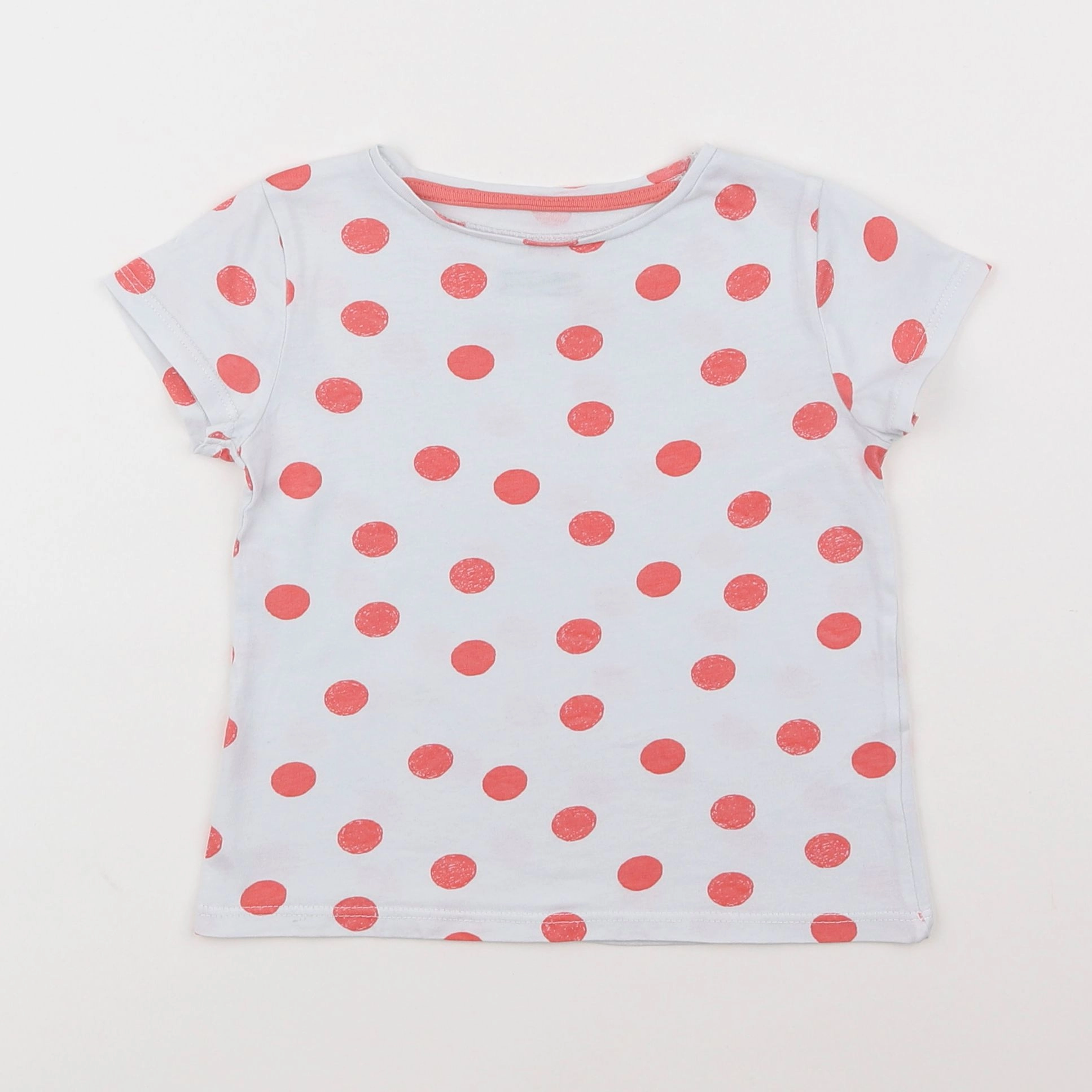 Vertbaudet - tee-shirt blanc - 4 ans