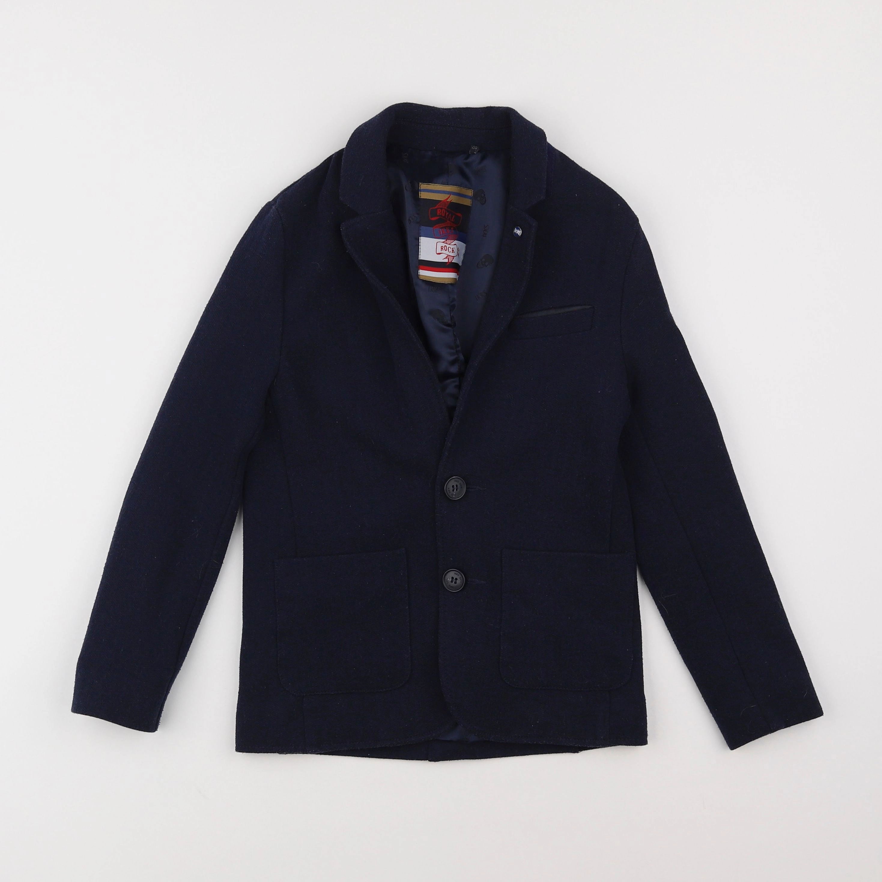 IKKS - veste bleu - 8 ans