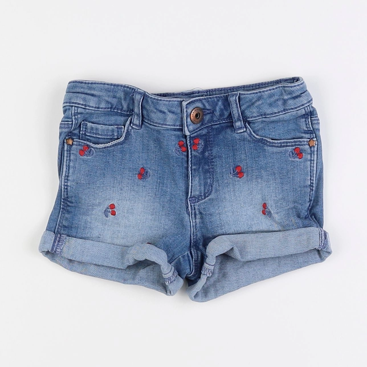 Vertbaudet - short bleu - 3 ans