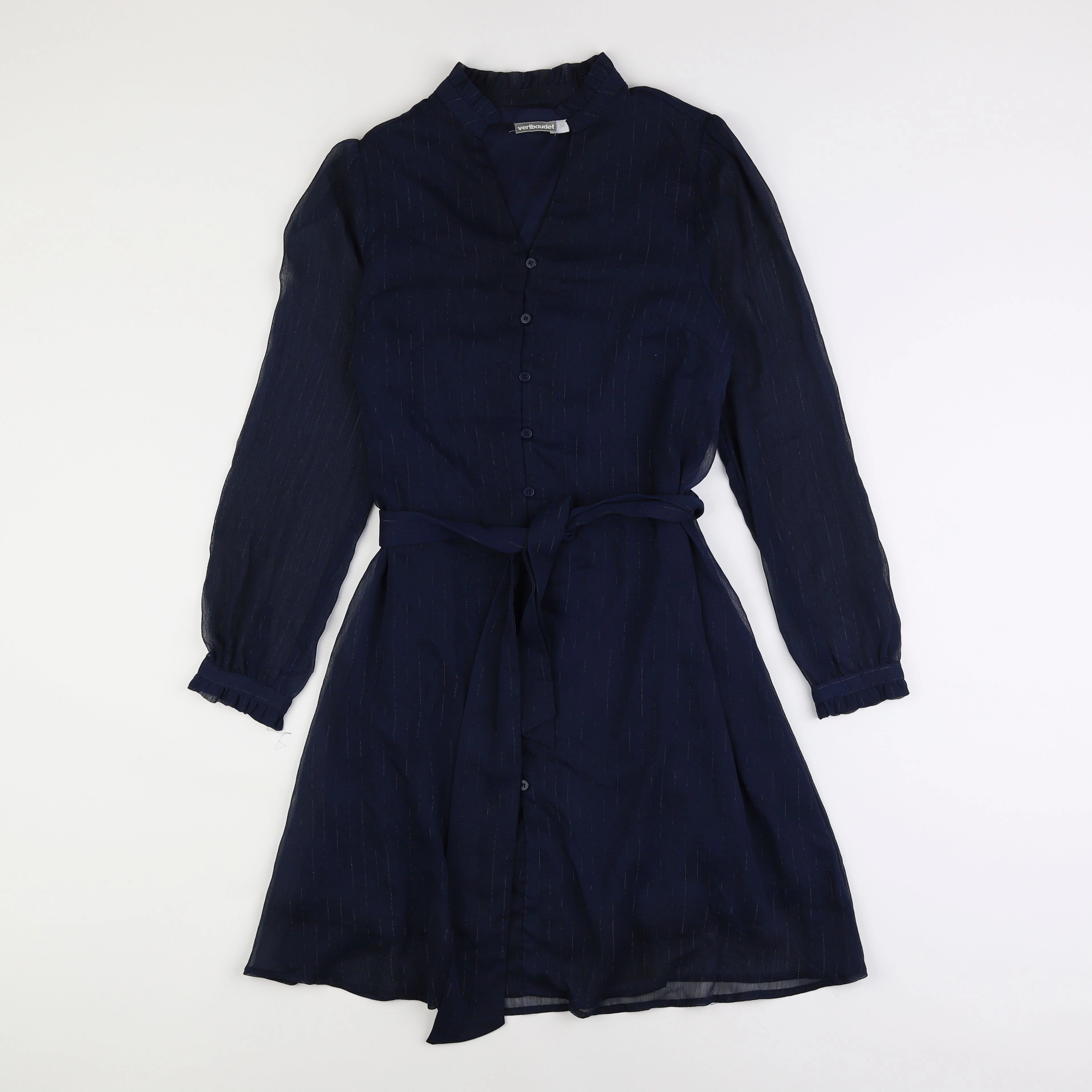 Vertbaudet - robe grossesse bleu - 34