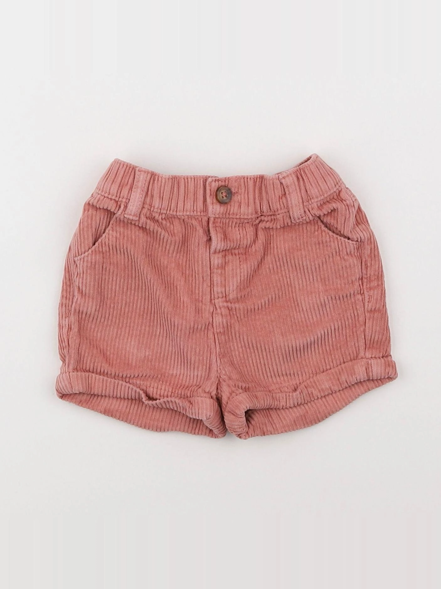Vertbaudet - short rose - 6 mois