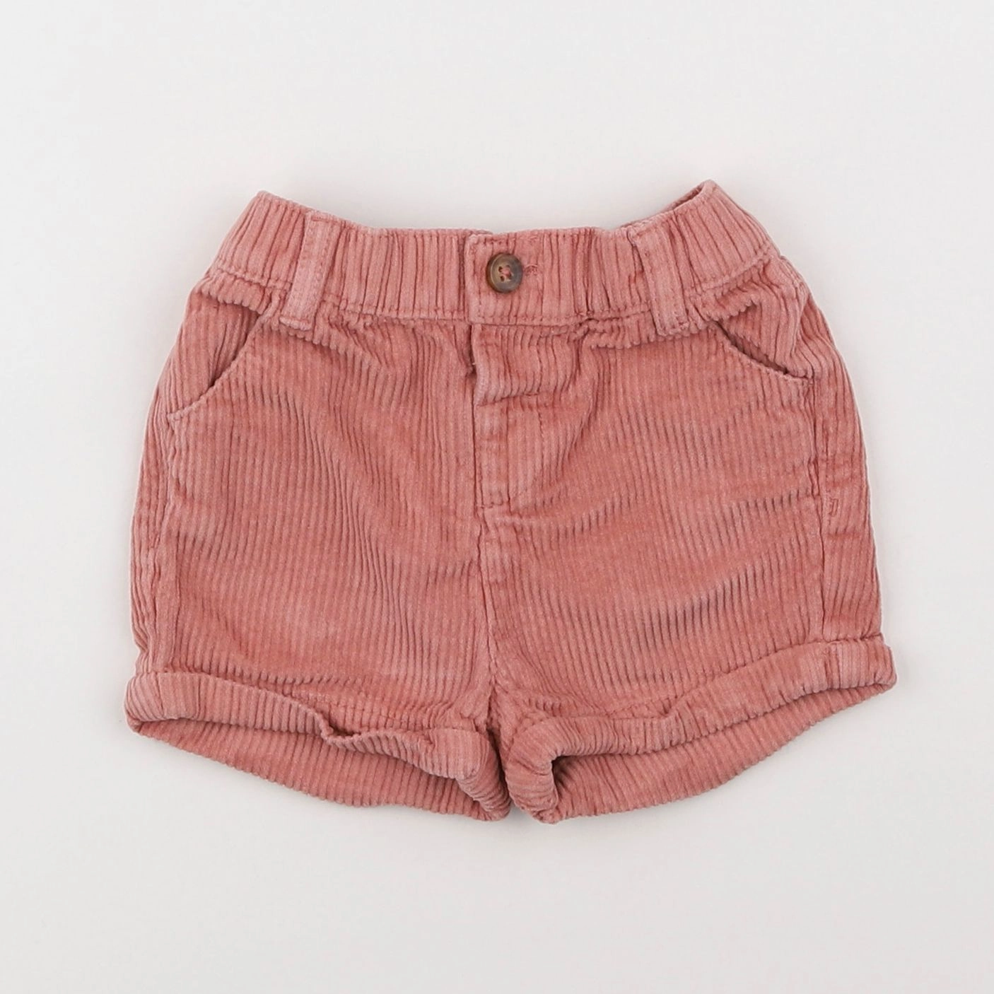 Vertbaudet - short rose - 6 mois