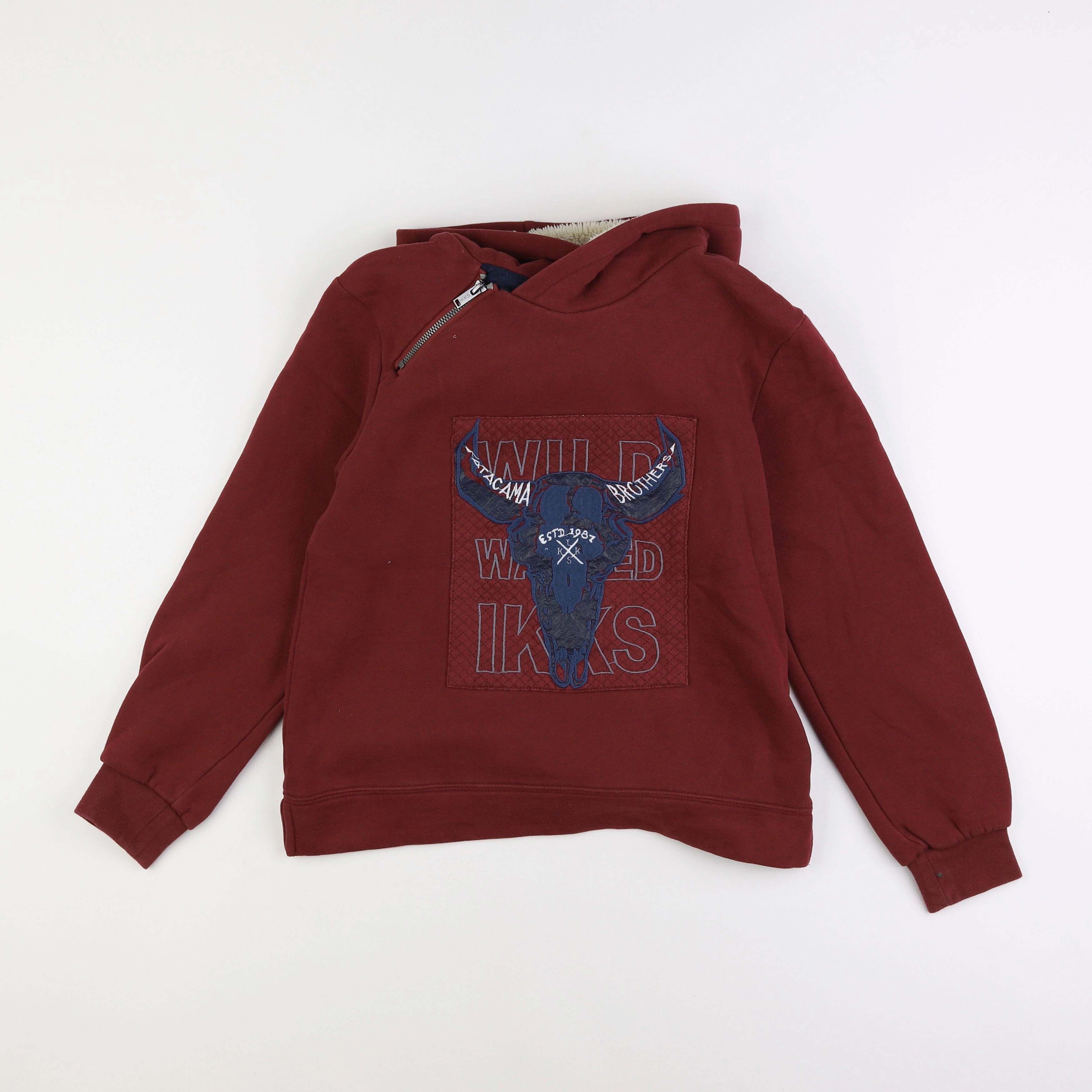 IKKS - sweat rouge - 14 ans