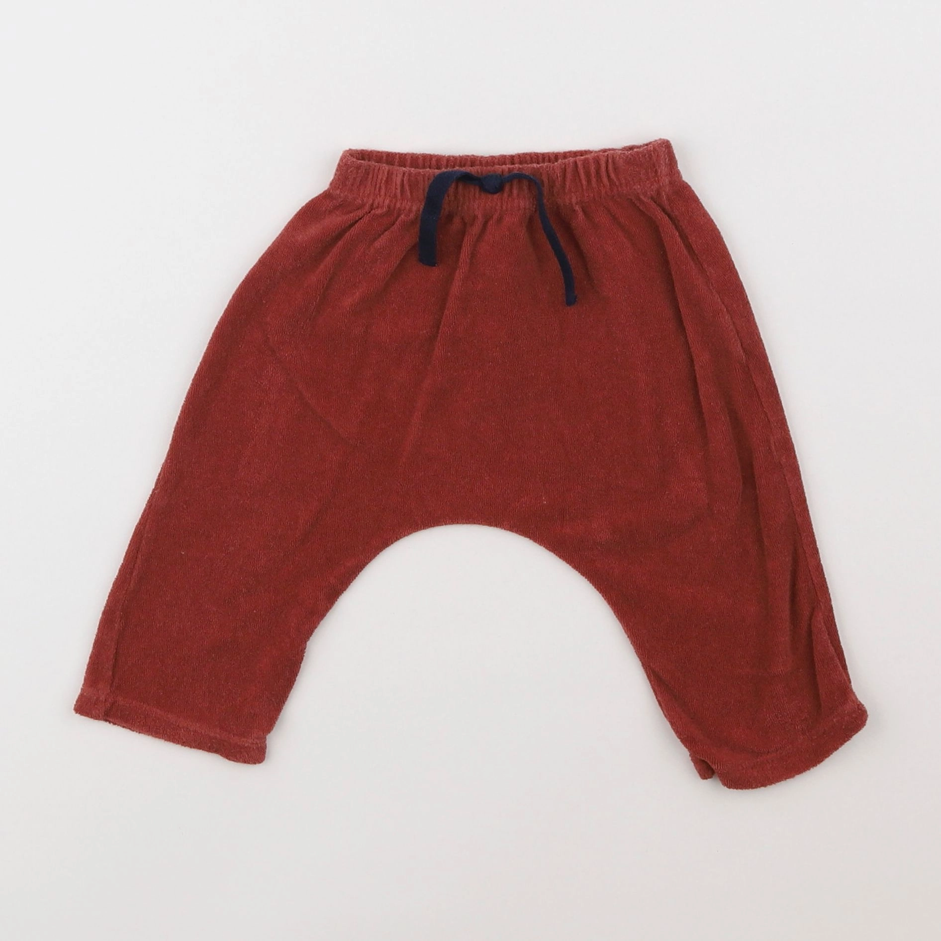 Petit Bateau - sarouel rouge - 6 mois