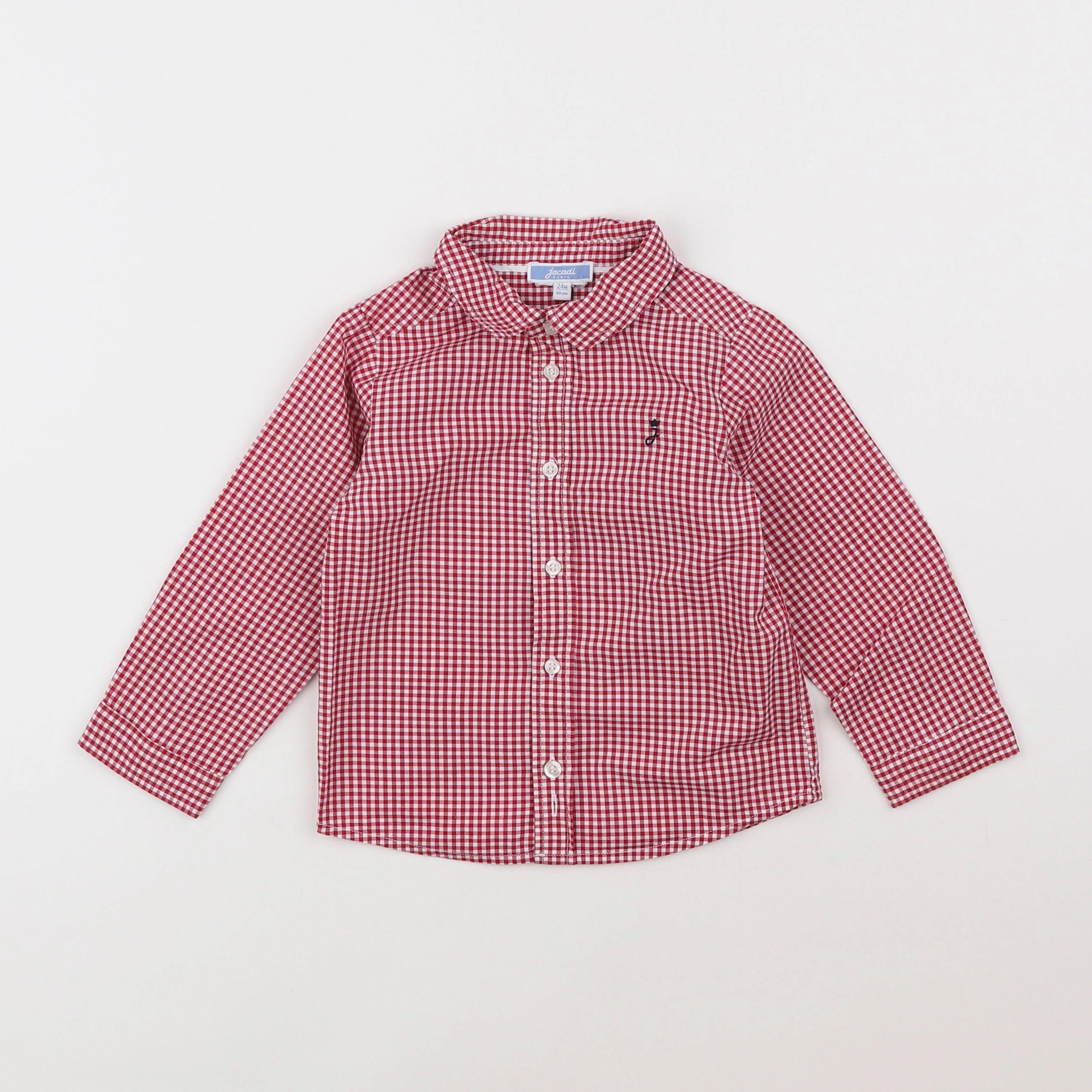 Jacadi - chemise rouge - 2 ans