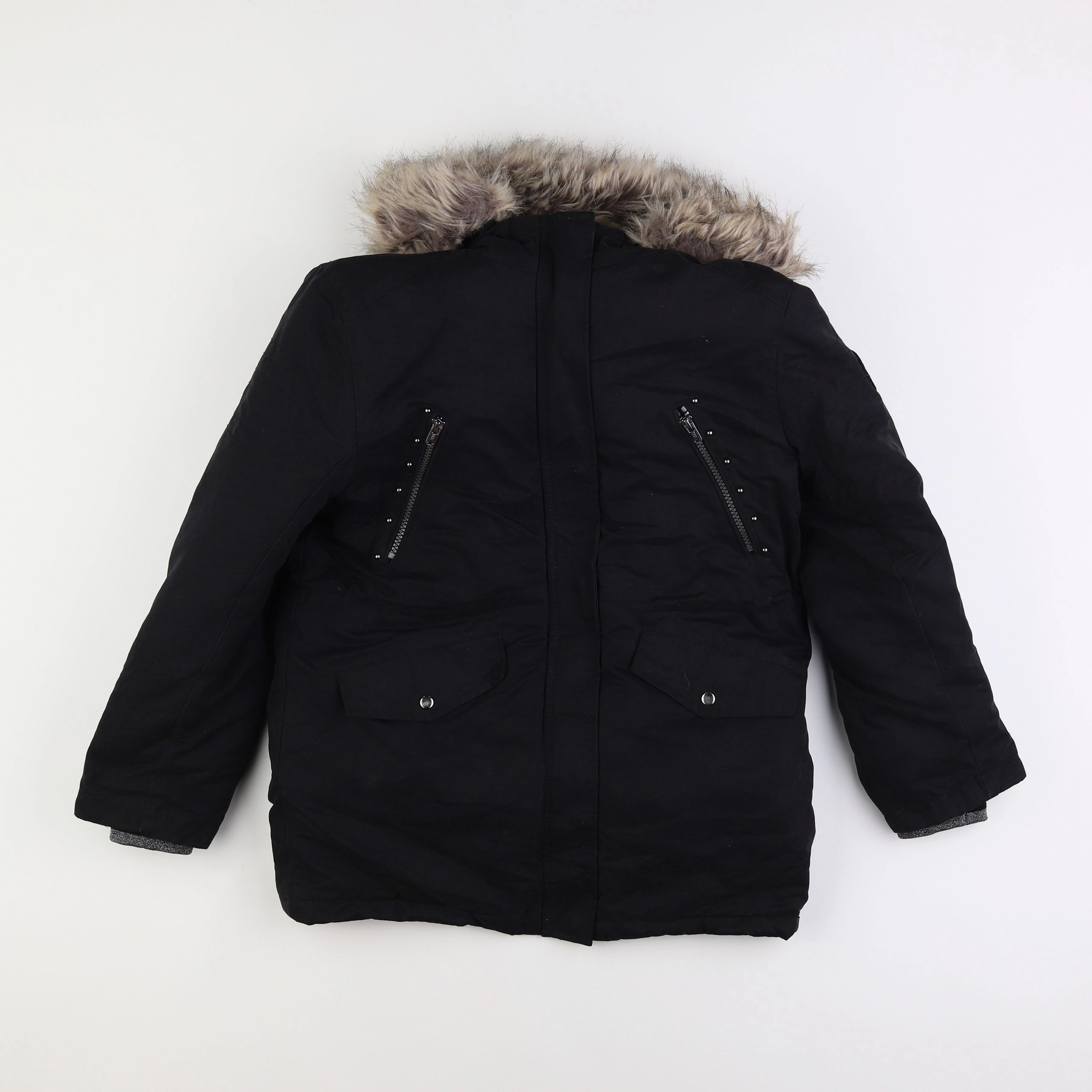 IKKS - parka noir - 12 ans