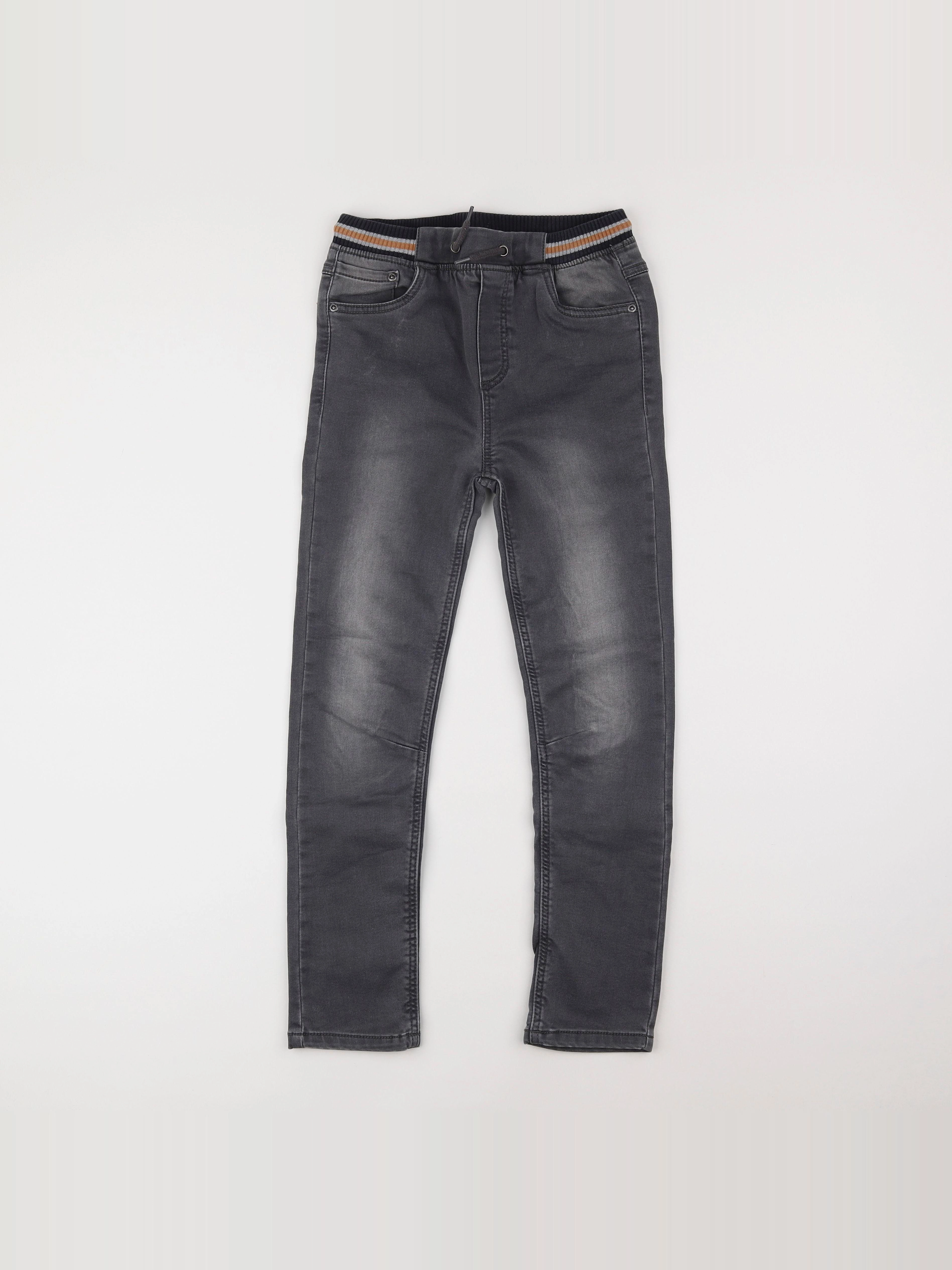 Vertbaudet - jean gris - 10 ans