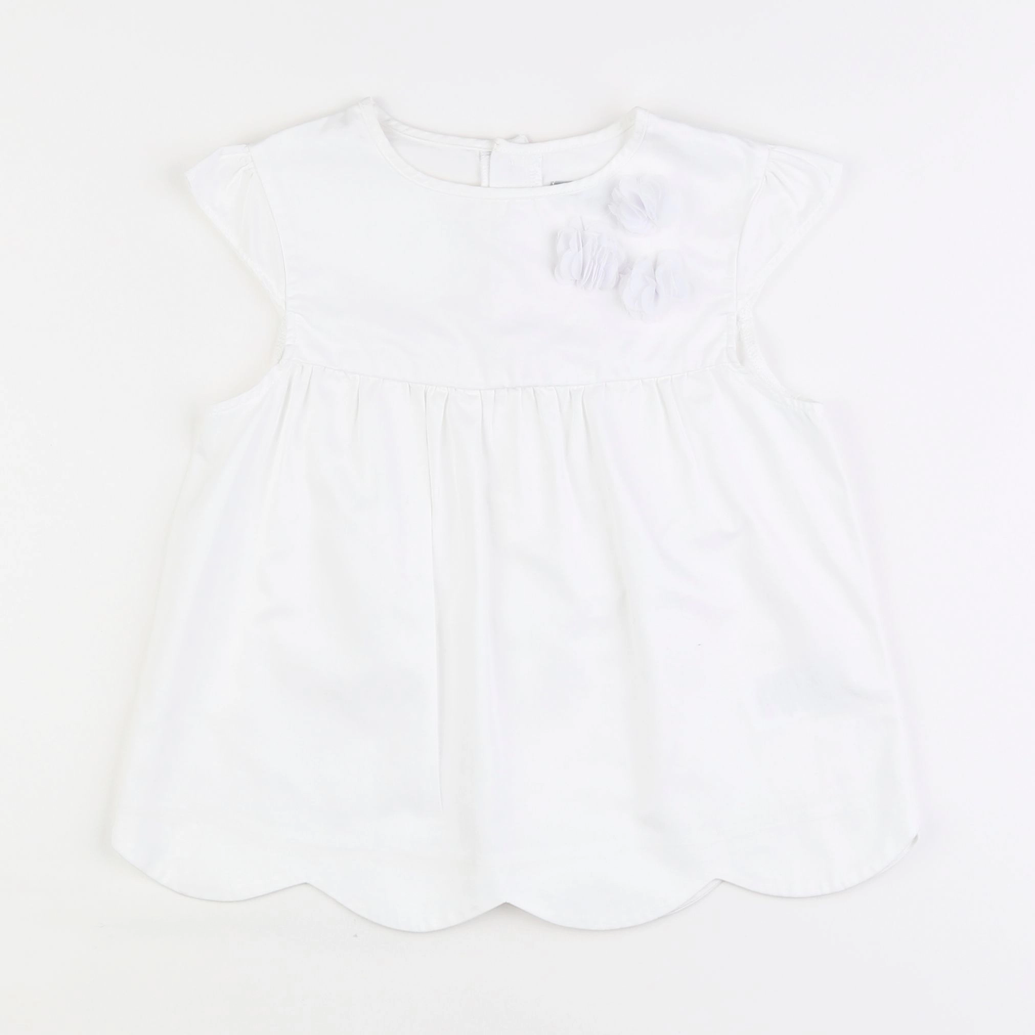 Vertbaudet - blouse blanc - 7 ans