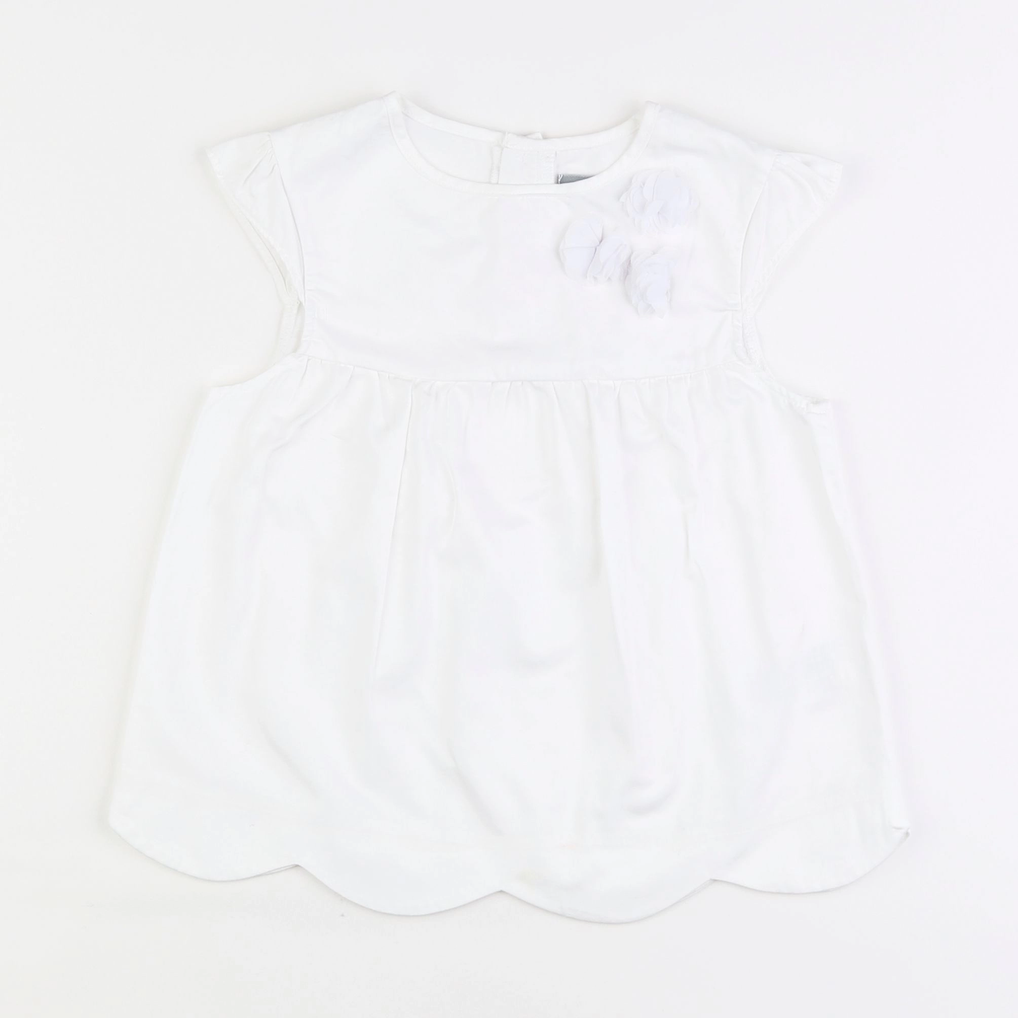 Vertbaudet - blouse blanc - 7 ans