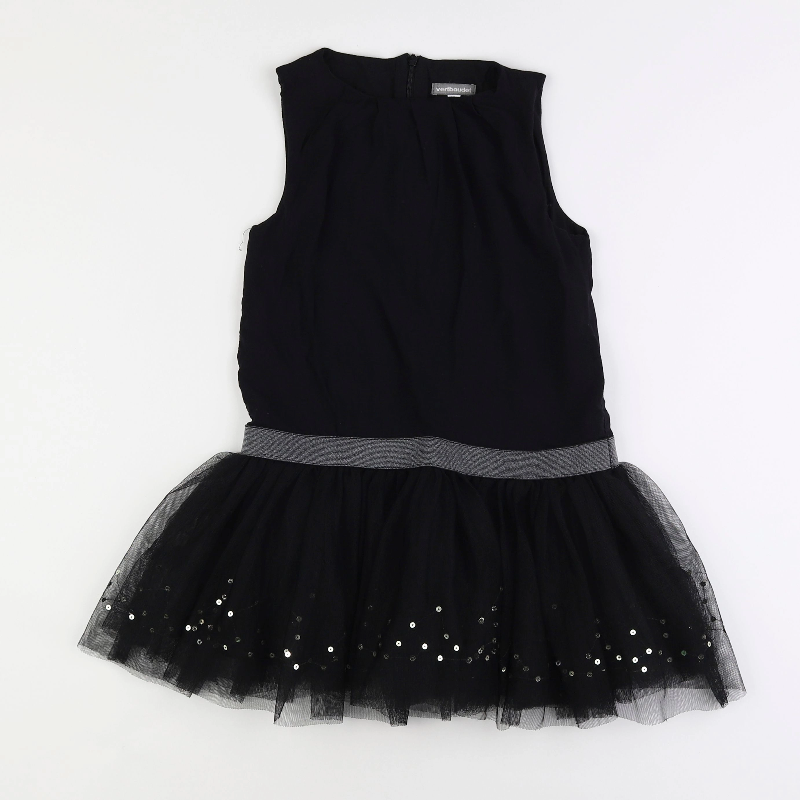 Vertbaudet - robe noir - 8 ans