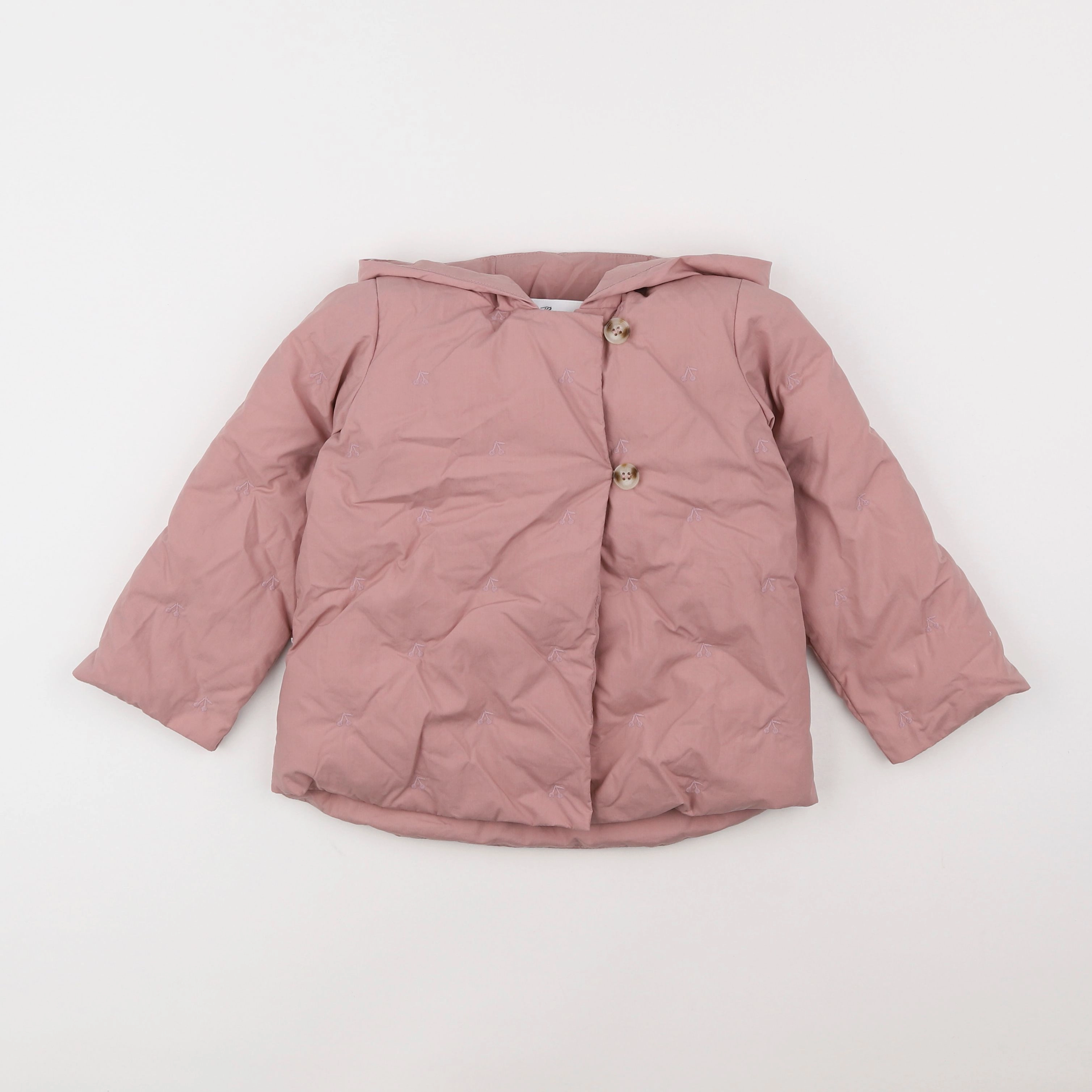 Bonpoint - parka rose - 3 ans