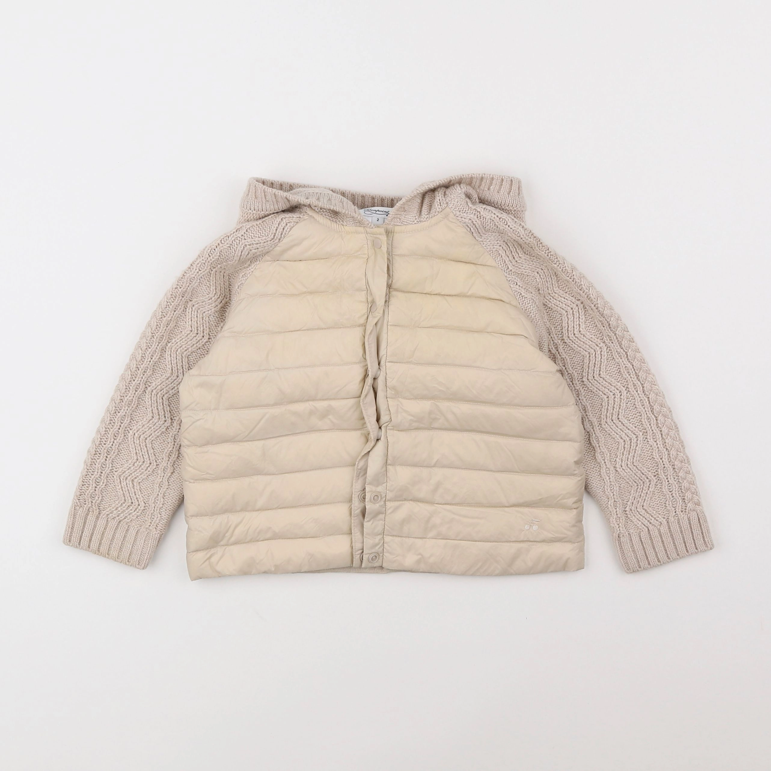 Bonpoint - veste beige - 2 ans