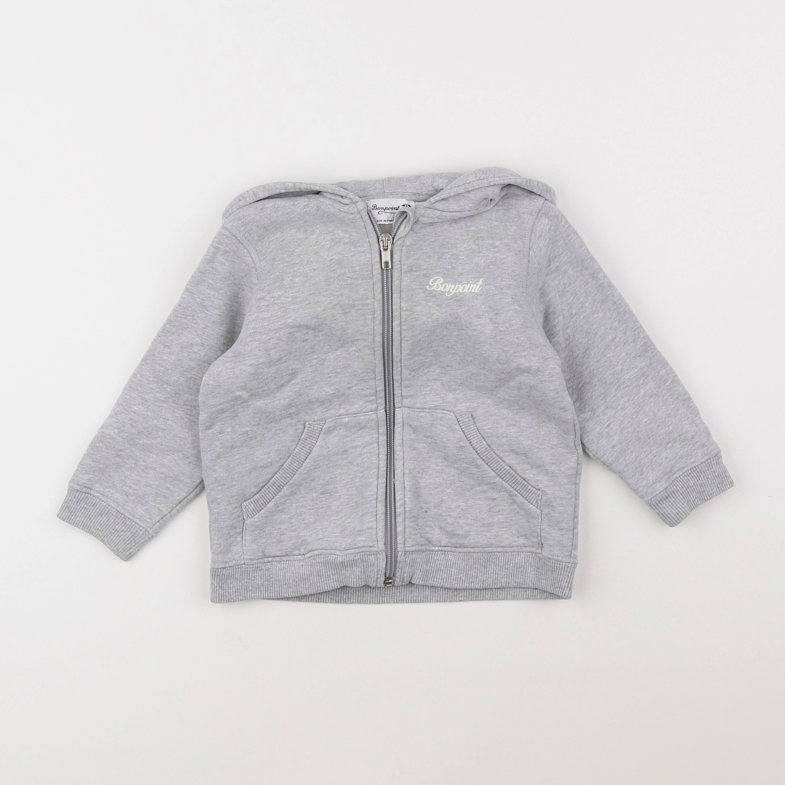 Bonpoint - sweat gris - 2 ans