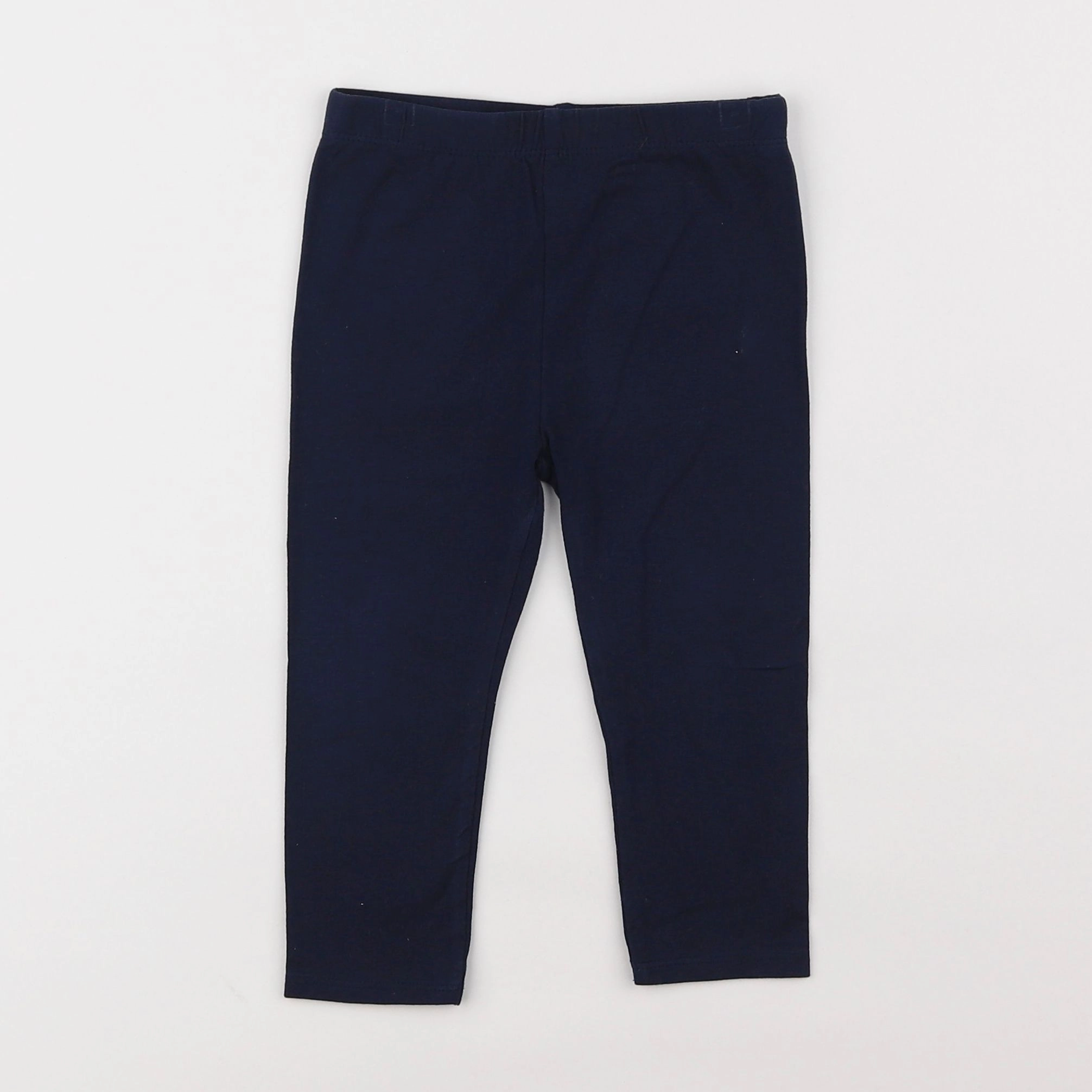 Vertbaudet - legging bleu - 18 mois