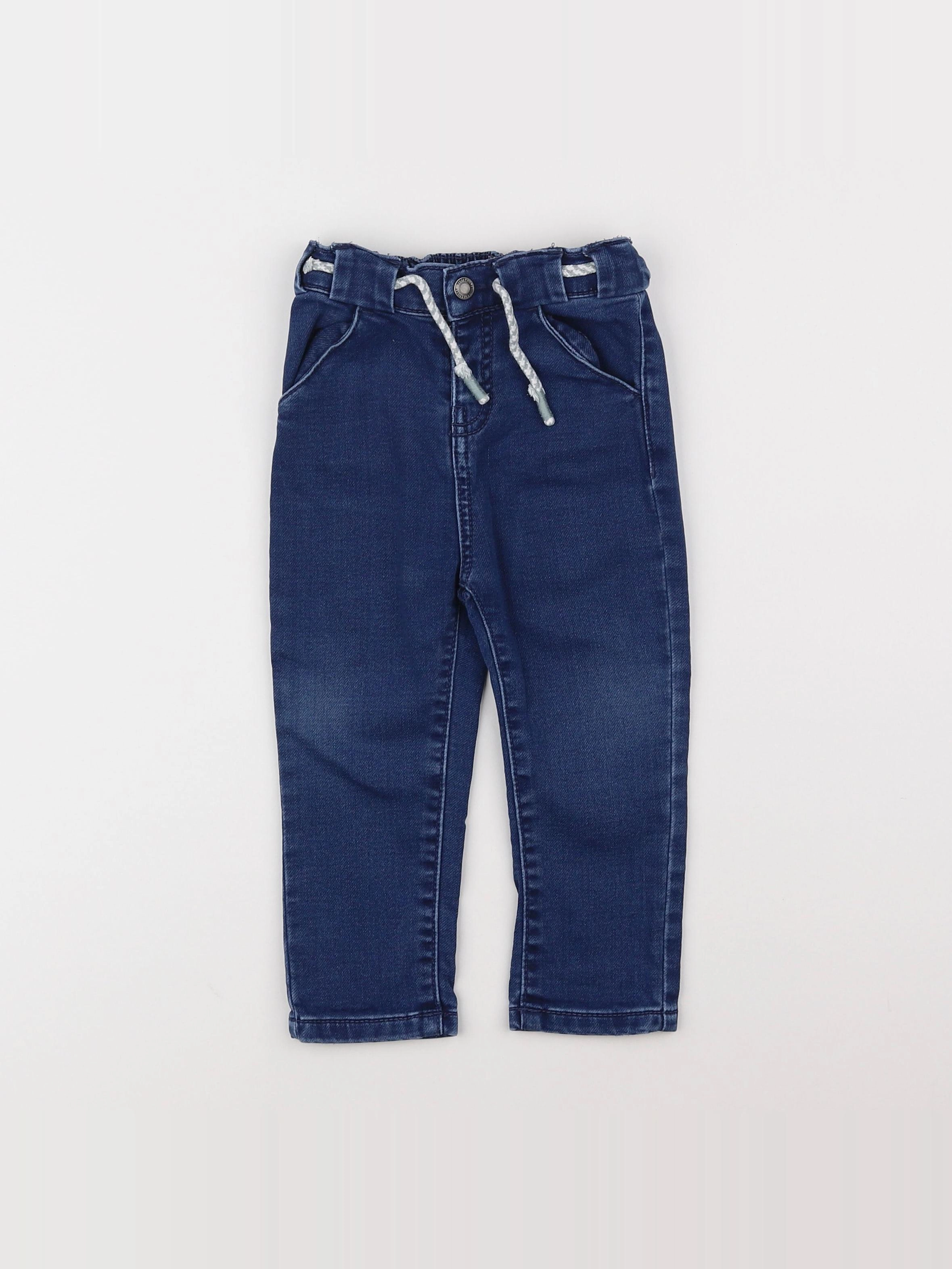 Vertbaudet - jean bleu - 18 mois