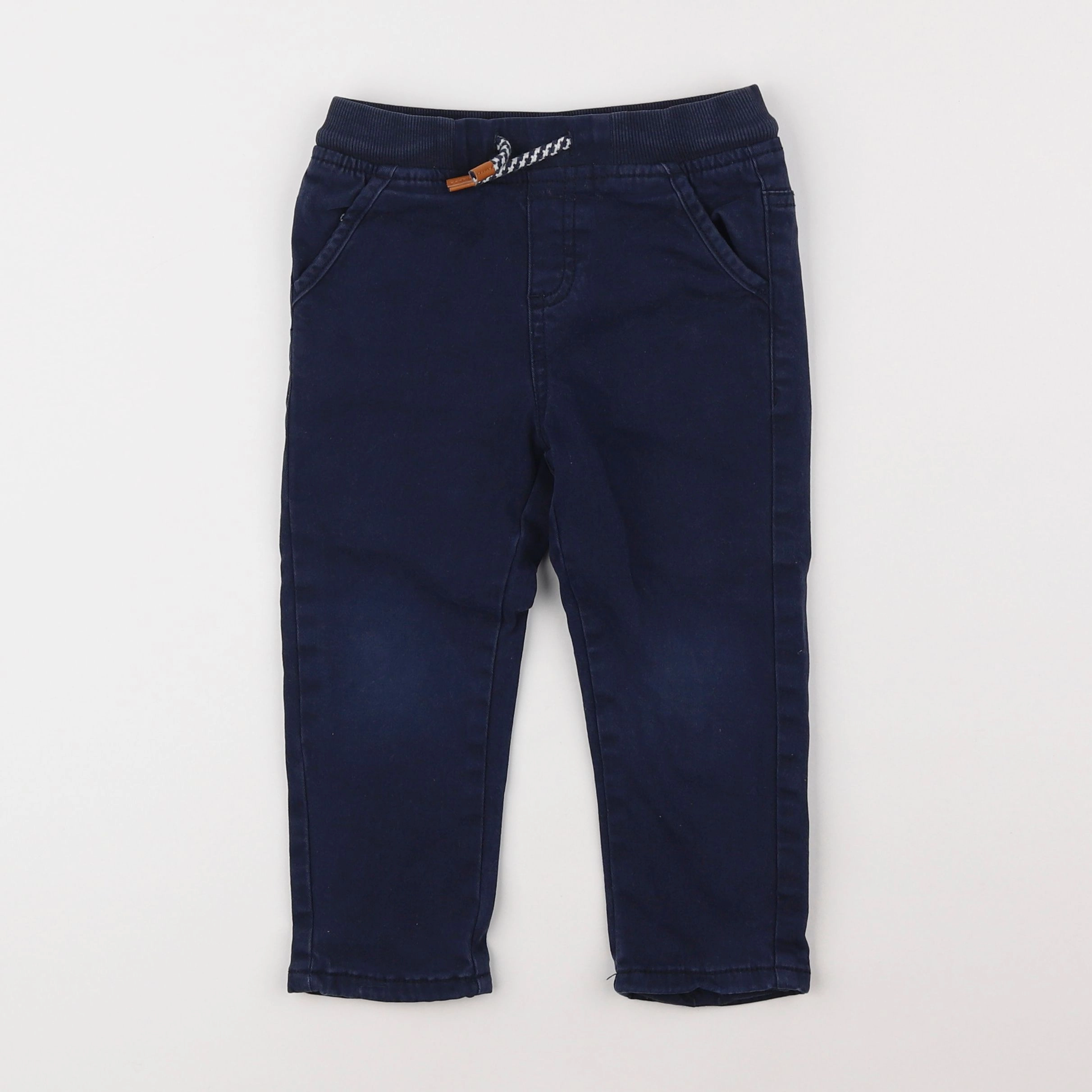 Vertbaudet - pantalon bleu - 3 ans