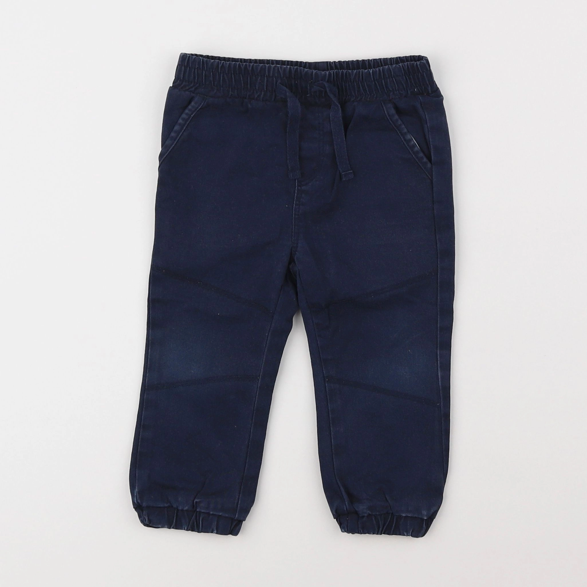Vertbaudet - pantalon bleu - 18 mois
