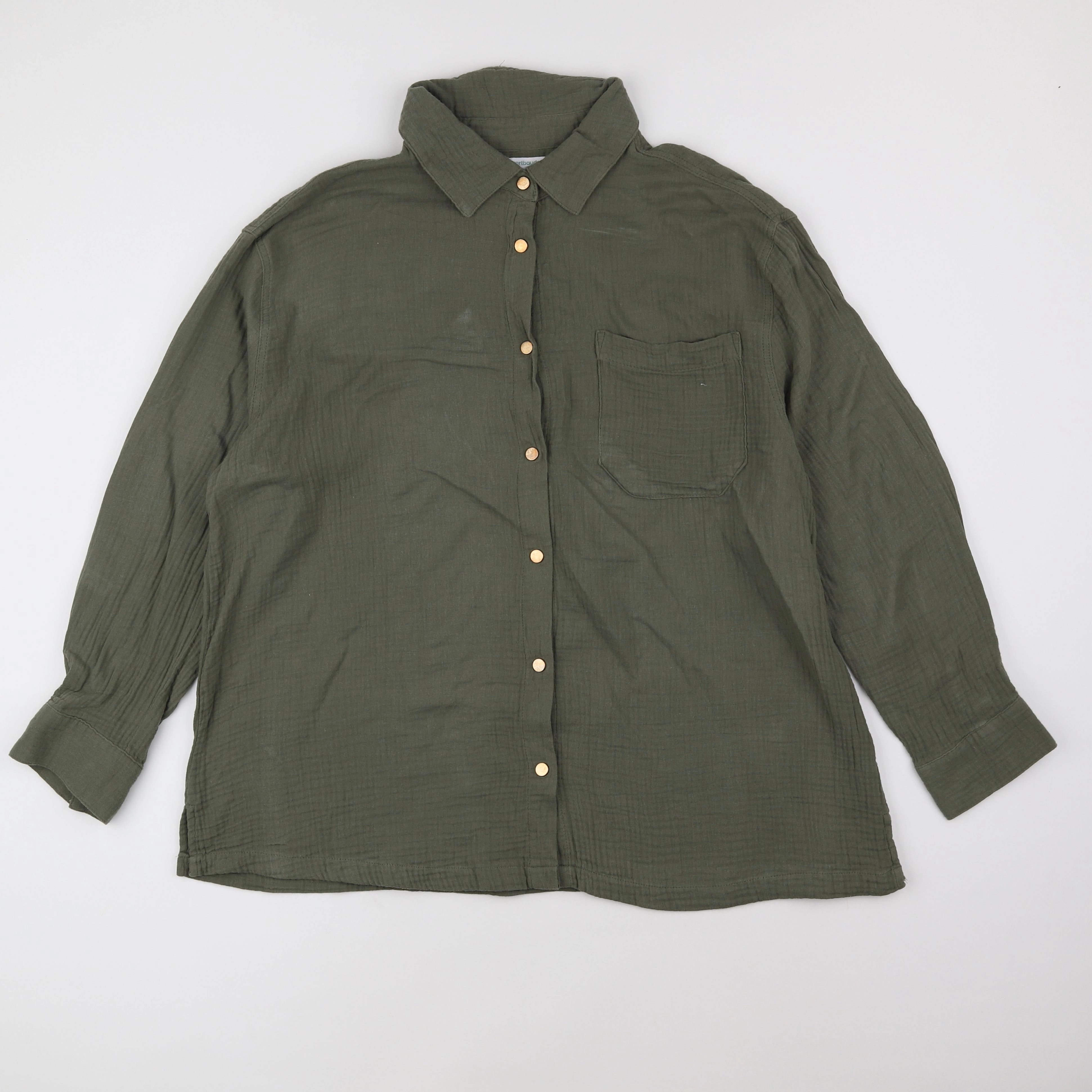 Vertbaudet - chemise grossesse vert - 44
