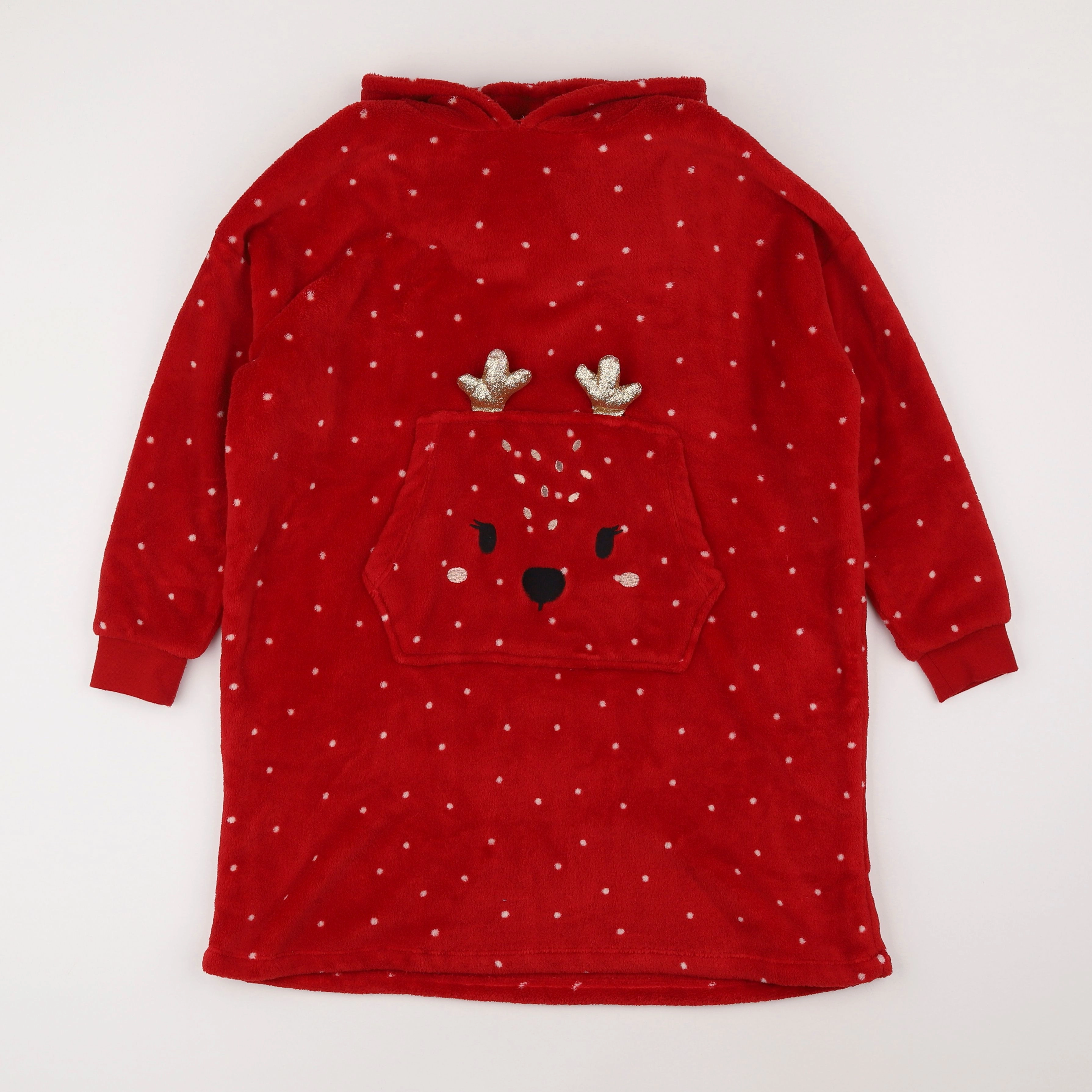 Vertbaudet - sur-pyjama rouge - 4 ans