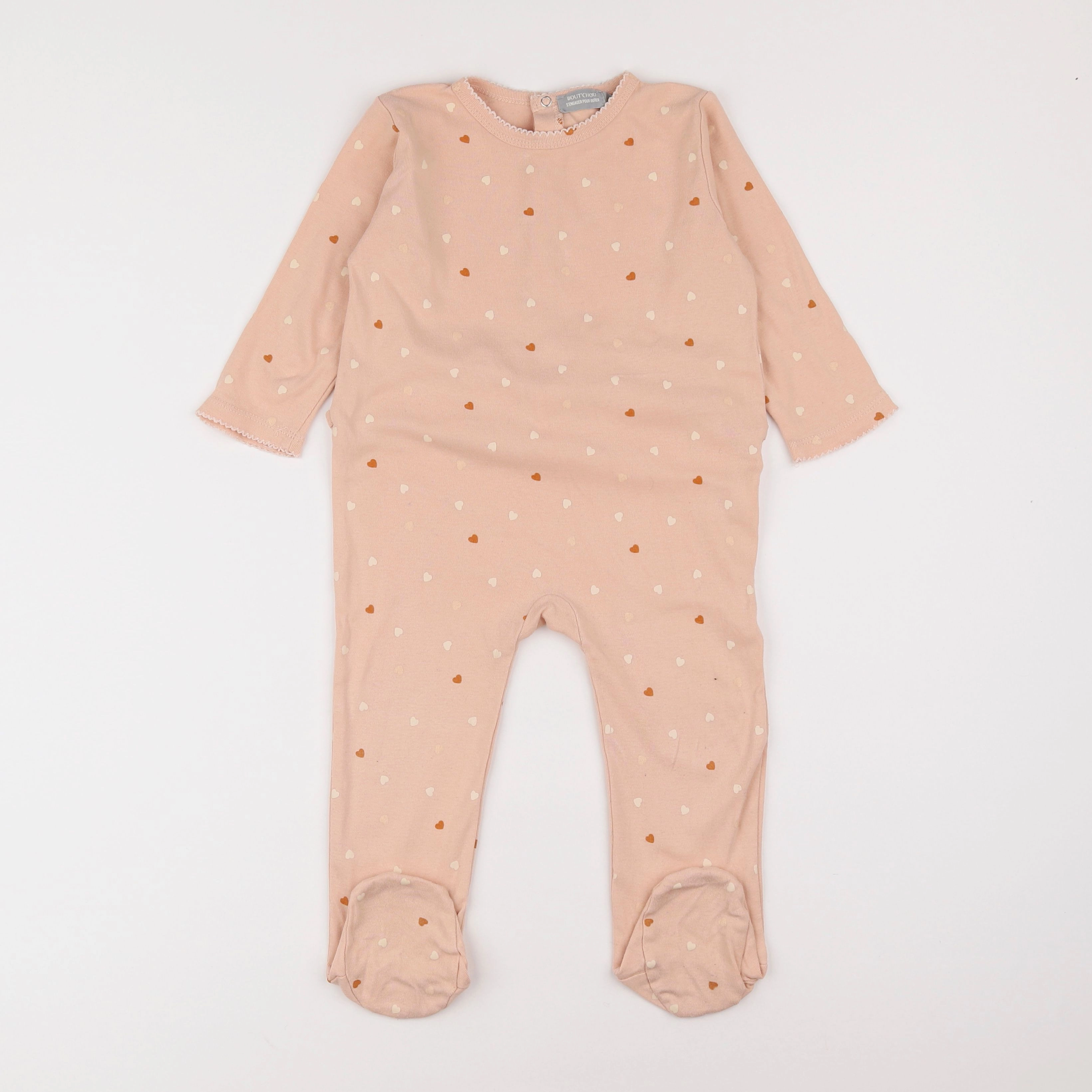 Boutchou - pyjama coton rose - 2 ans