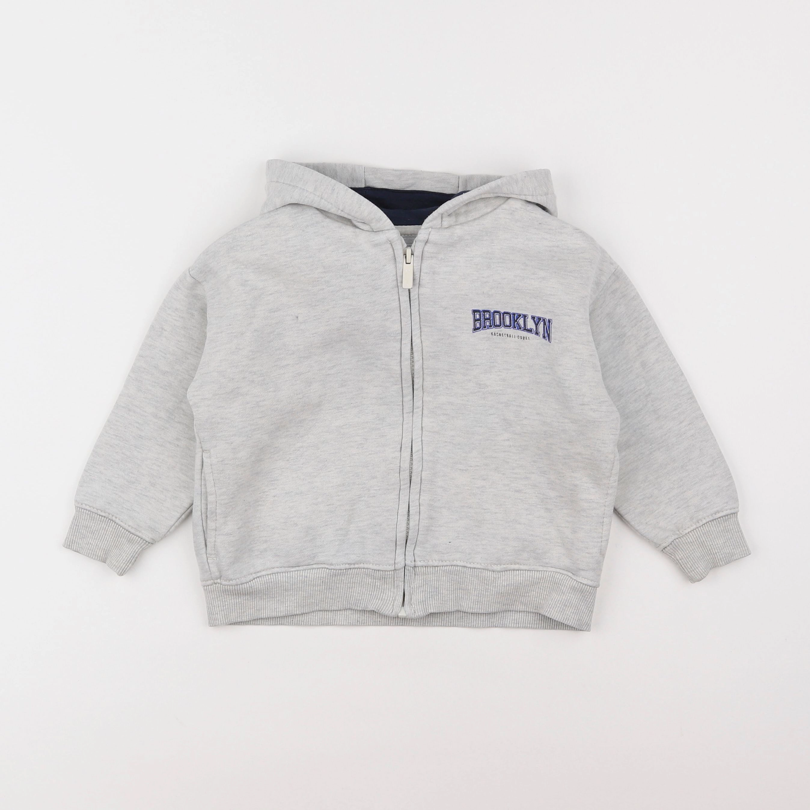 Vertbaudet - sweat gris - 3 ans