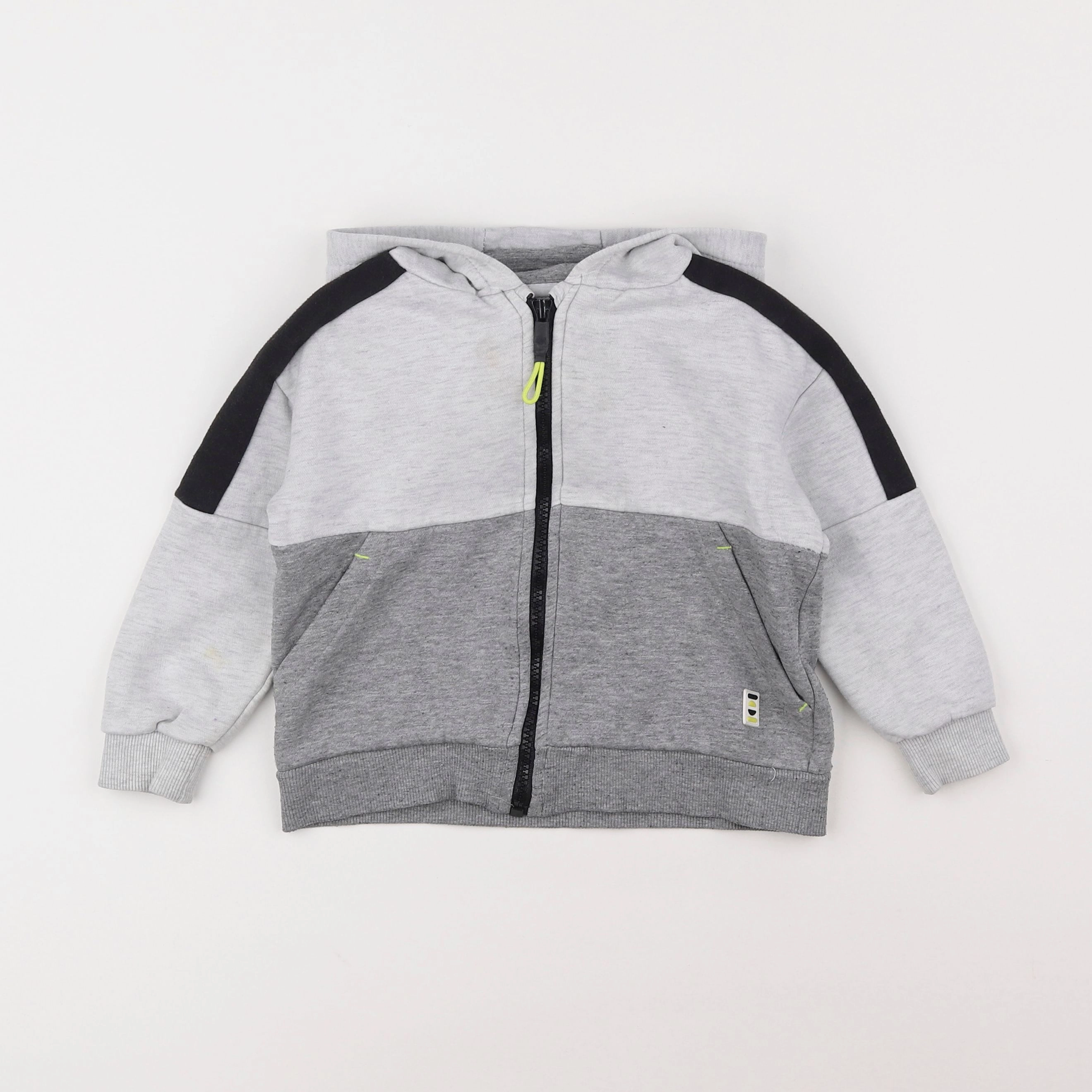 Vertbaudet - sweat gris - 3 ans