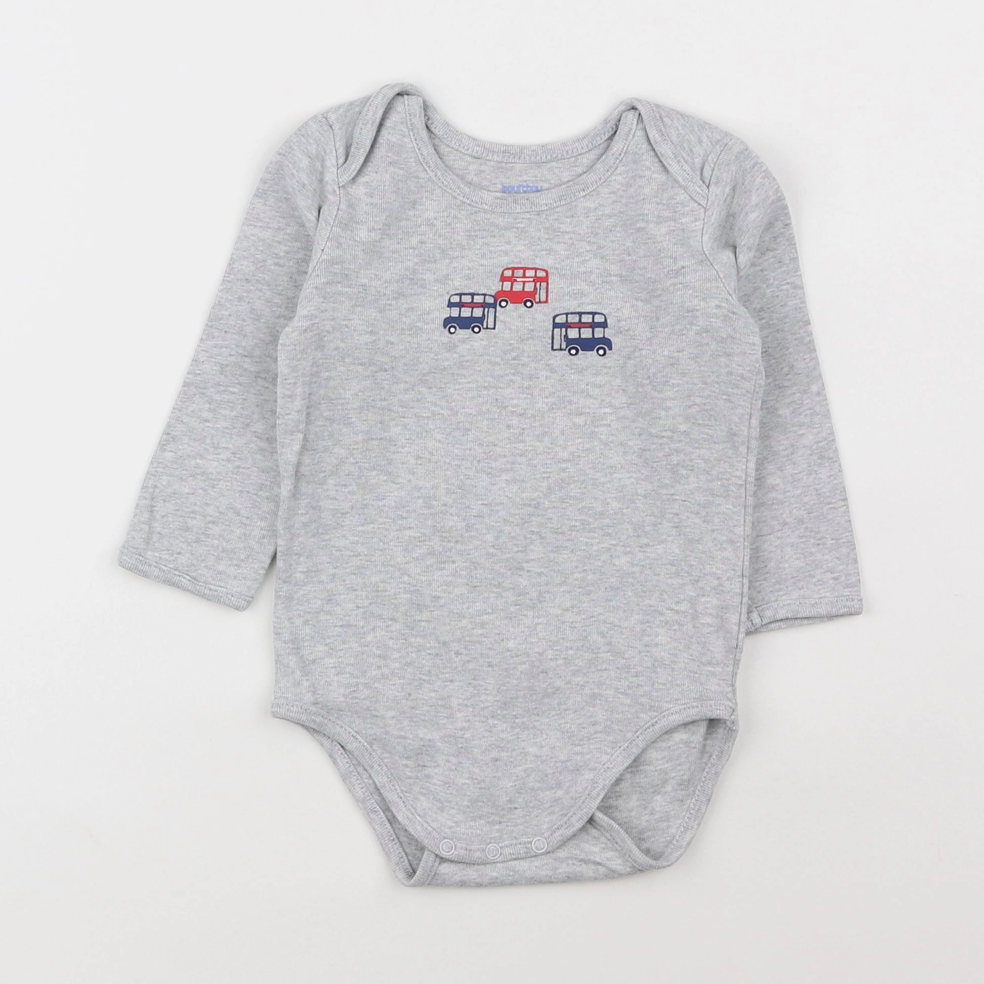 Boutchou - body gris - 18 mois