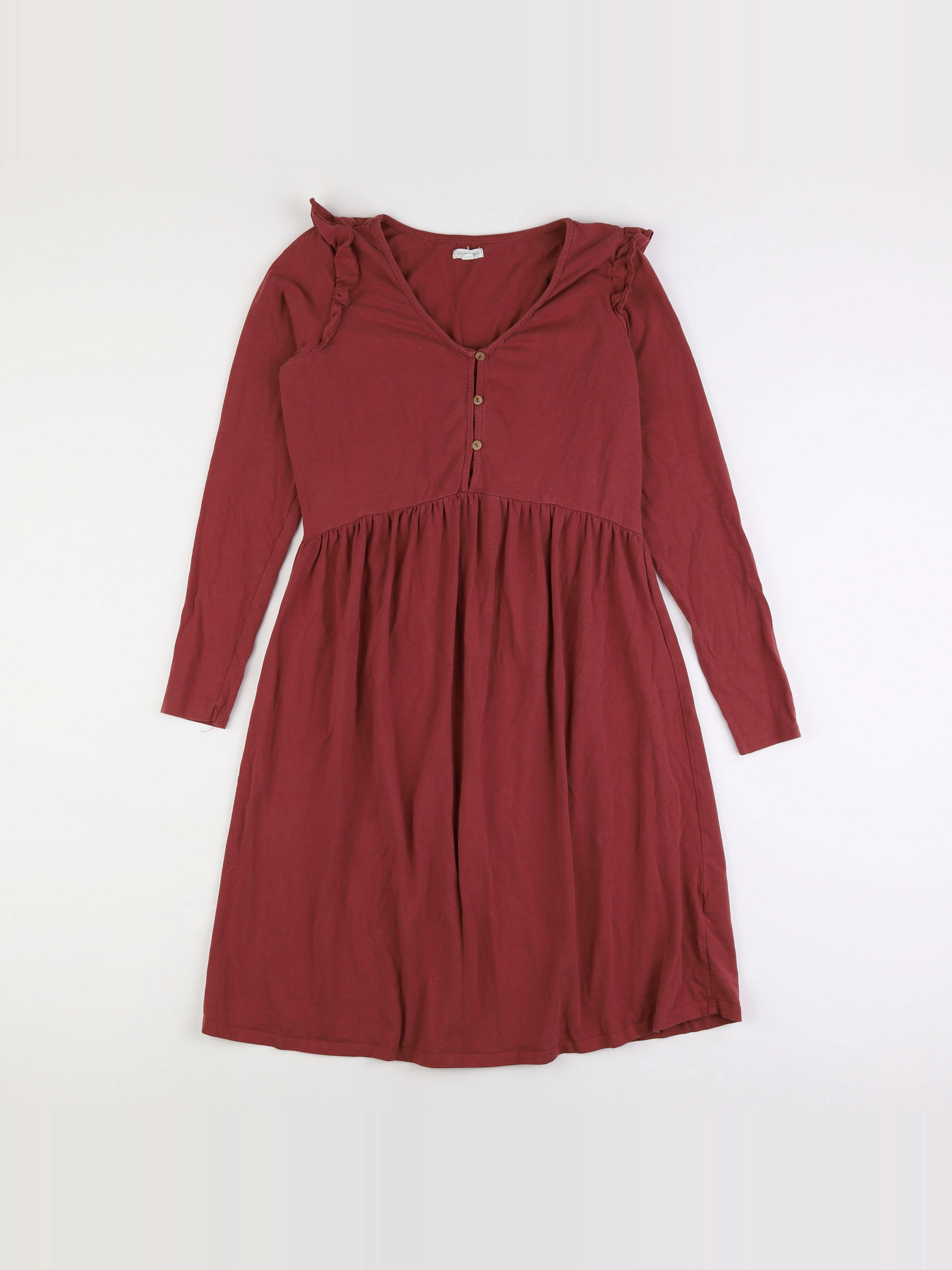 Vertbaudet - robe grossesse rouge - 38 à 40
