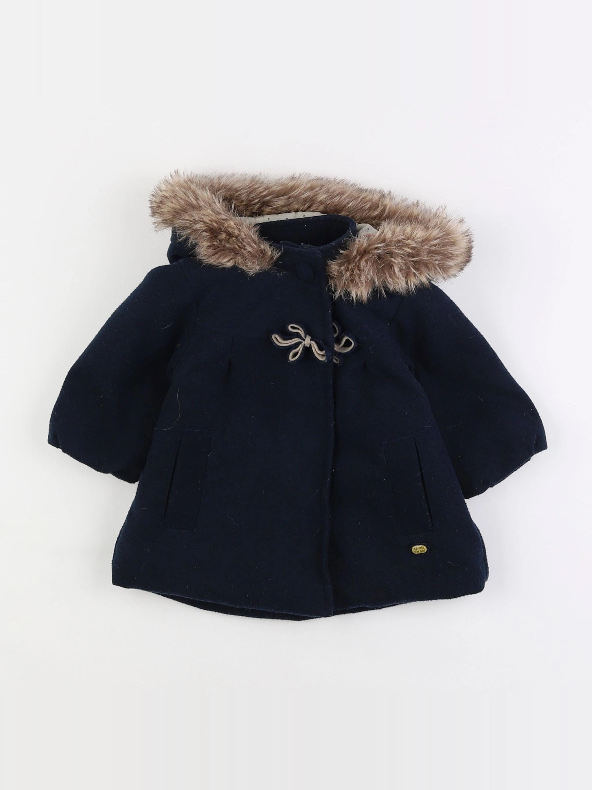 Absorba - manteau bleu - 6 mois