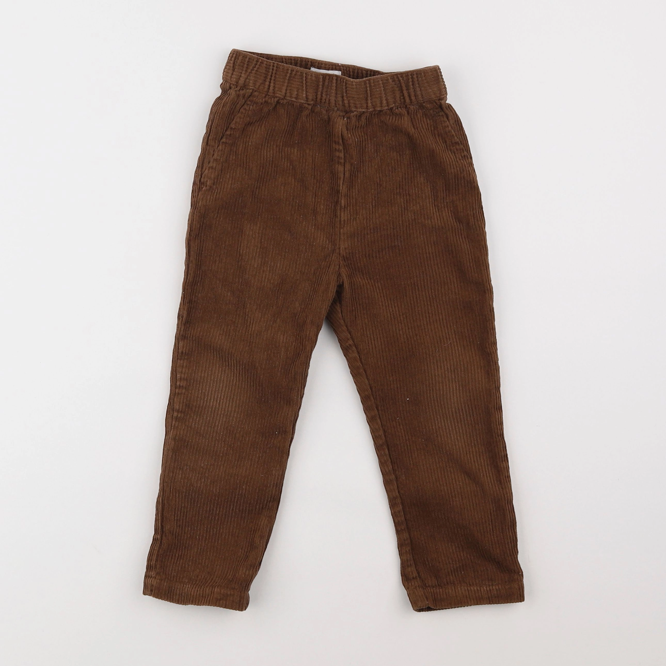 Vertbaudet - pantalon marron - 3 ans