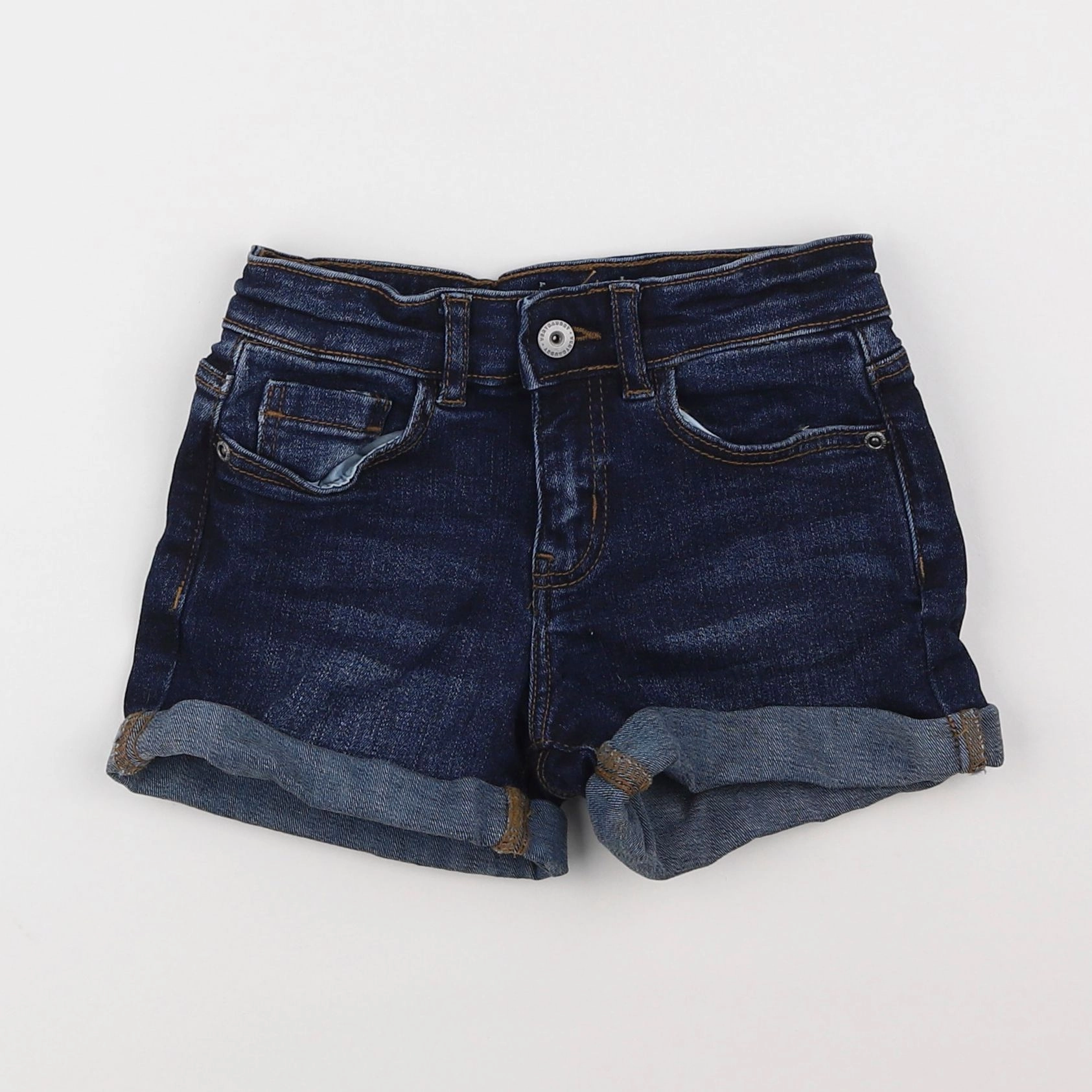 Vertbaudet - short bleu - 6 ans