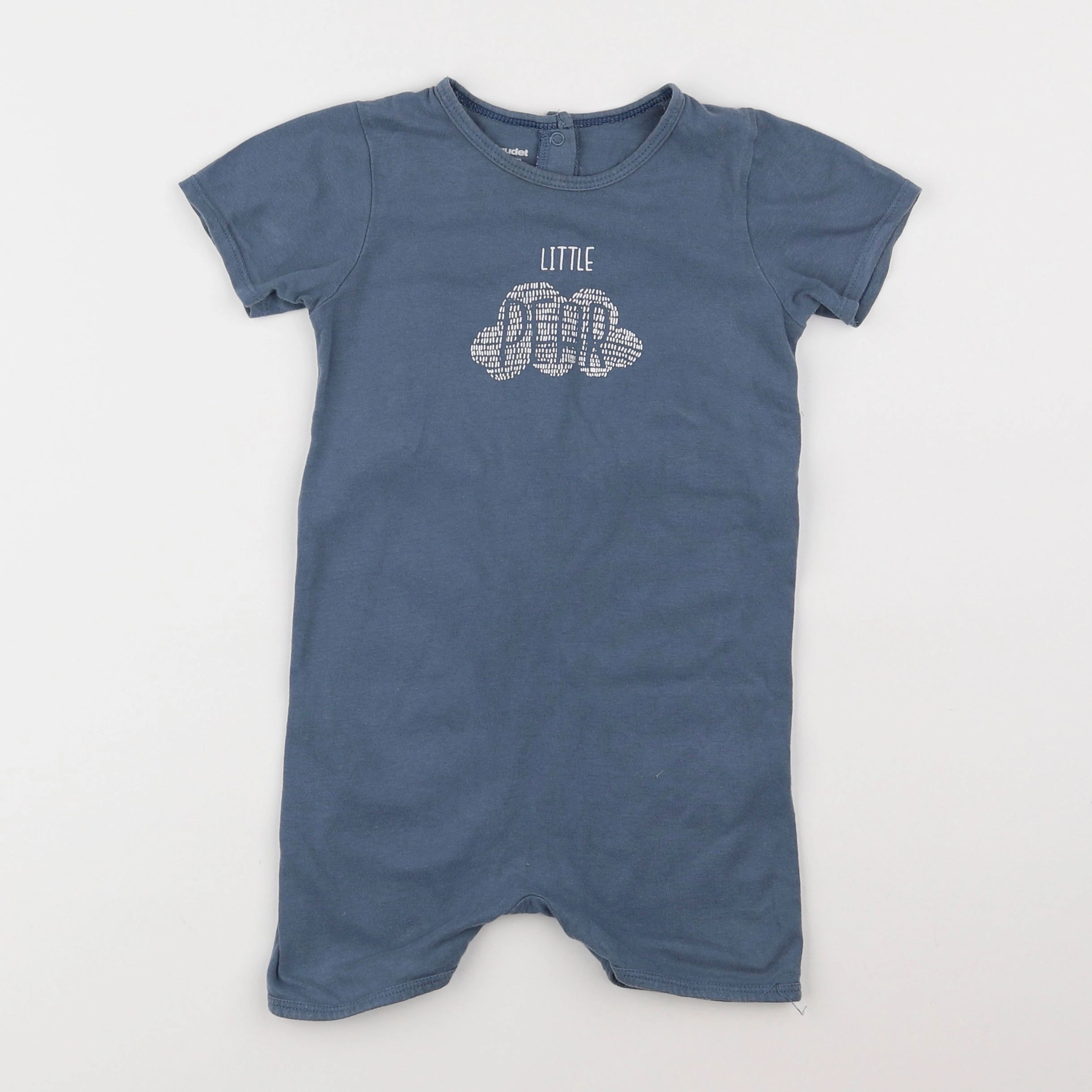 Vertbaudet - pyjama coton bleu - 3 ans