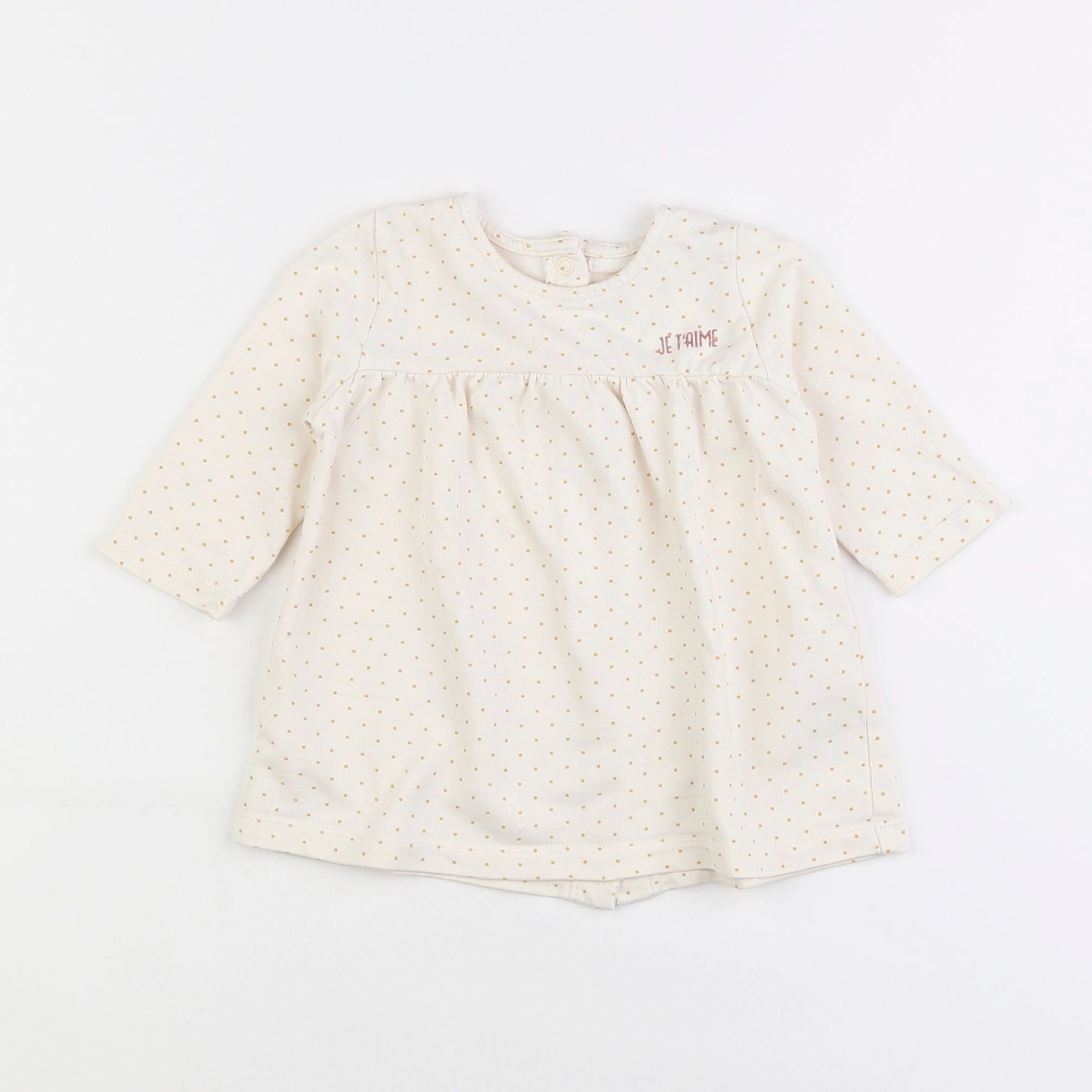 Vertbaudet - robe blanc - 6 mois
