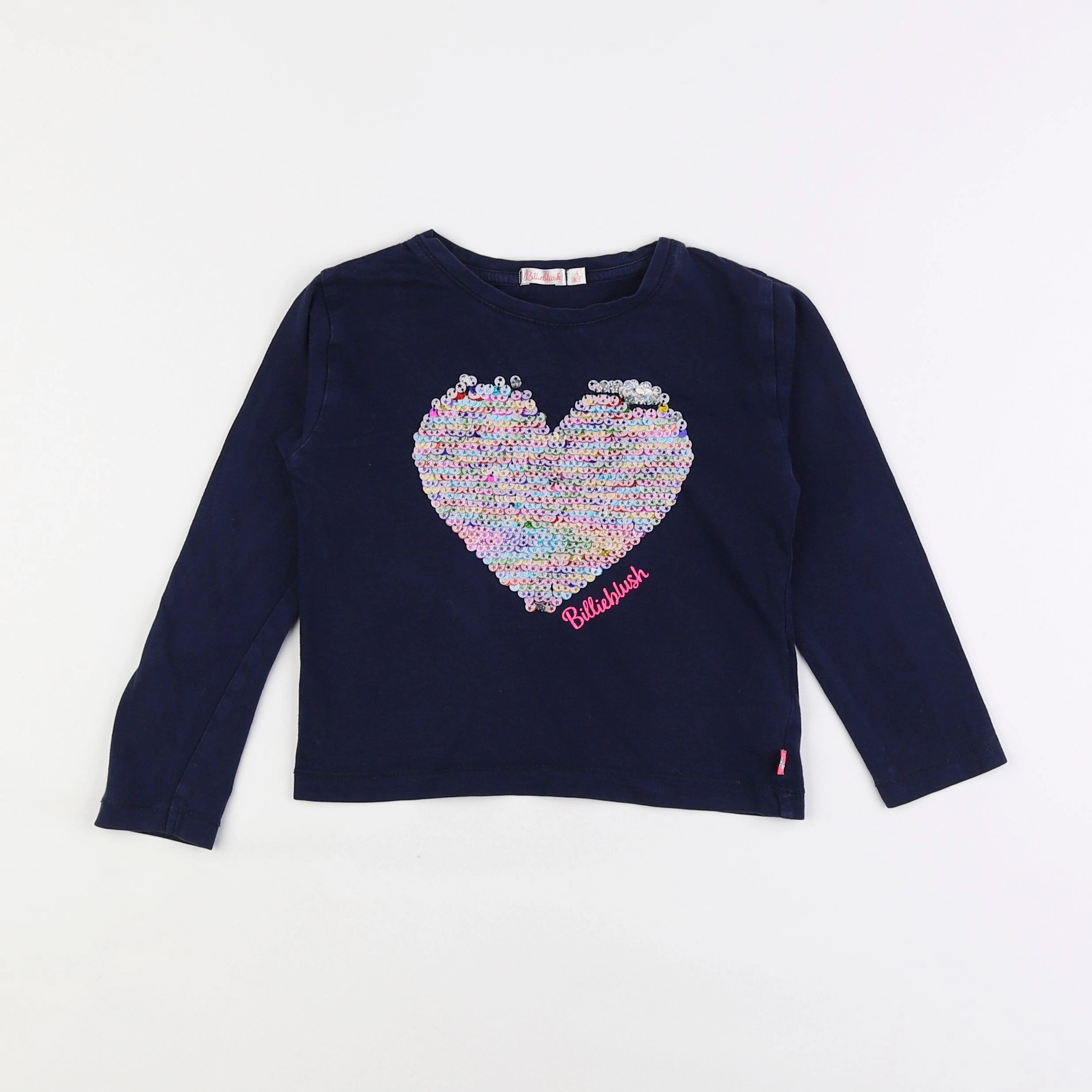 Billie Blush - tee-shirt bleu - 4 ans