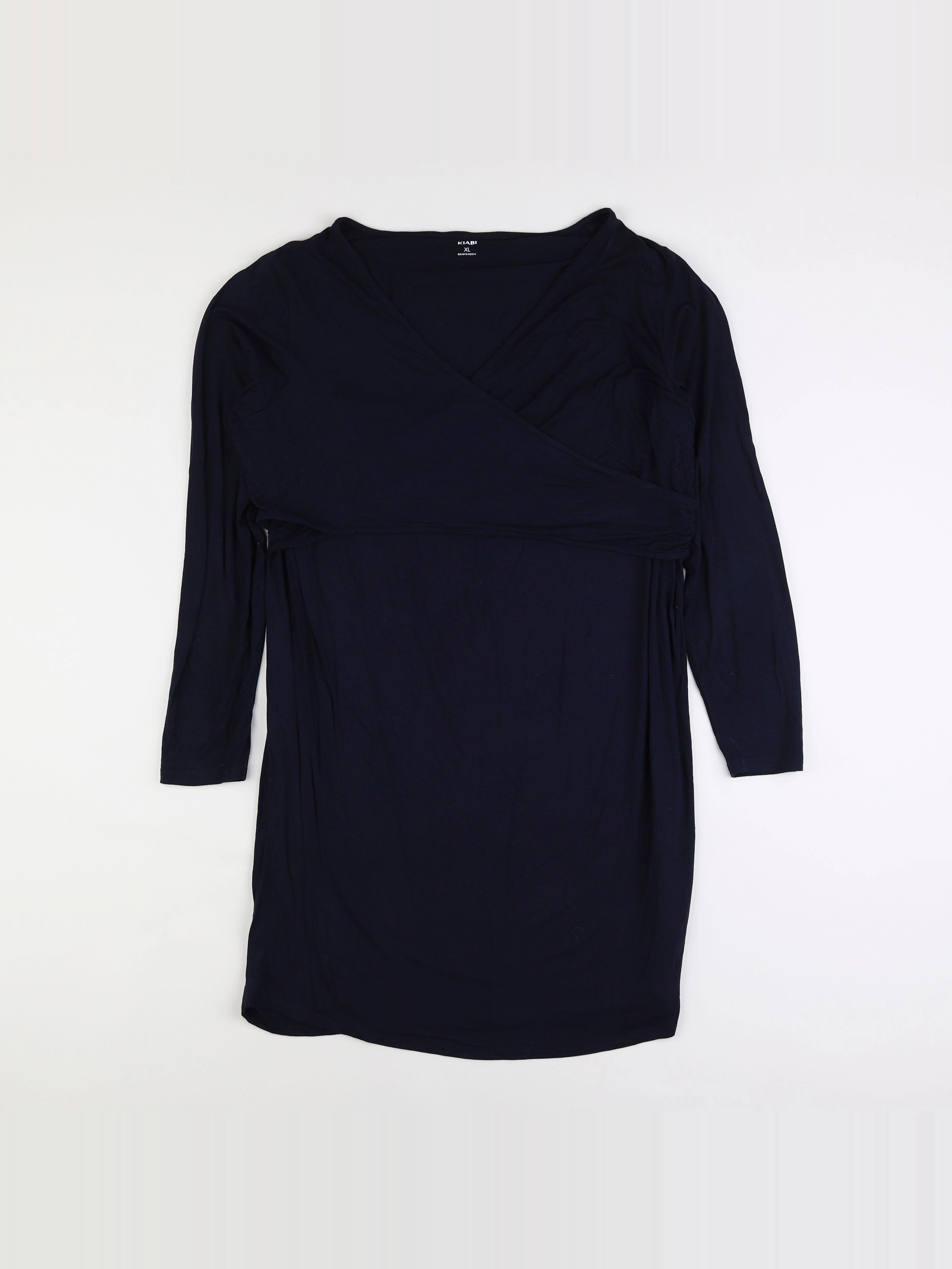 Kiabi - robe grossesse bleu - 46 à 48
