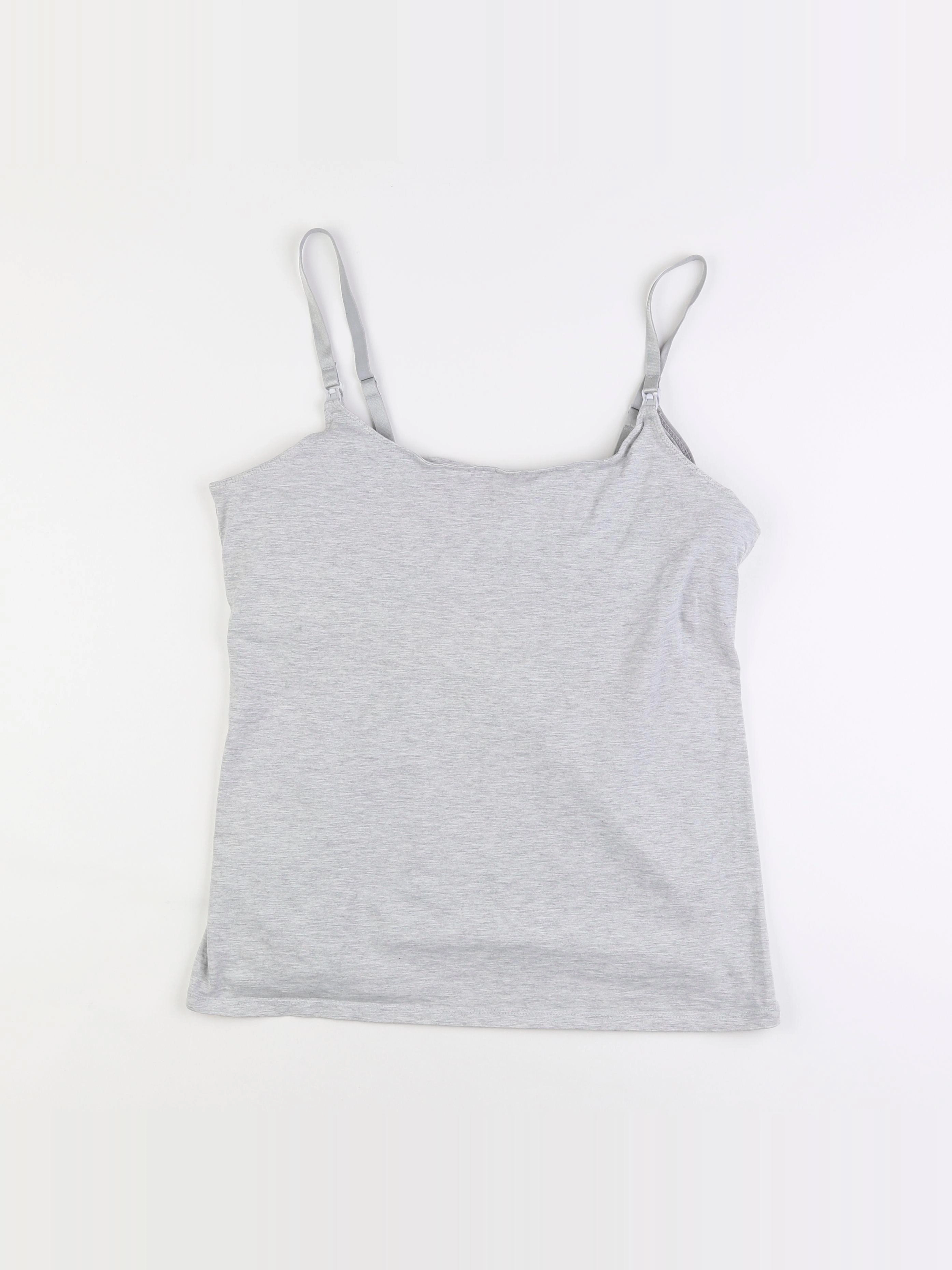 H&M - débardeur grossesse gris - 40
