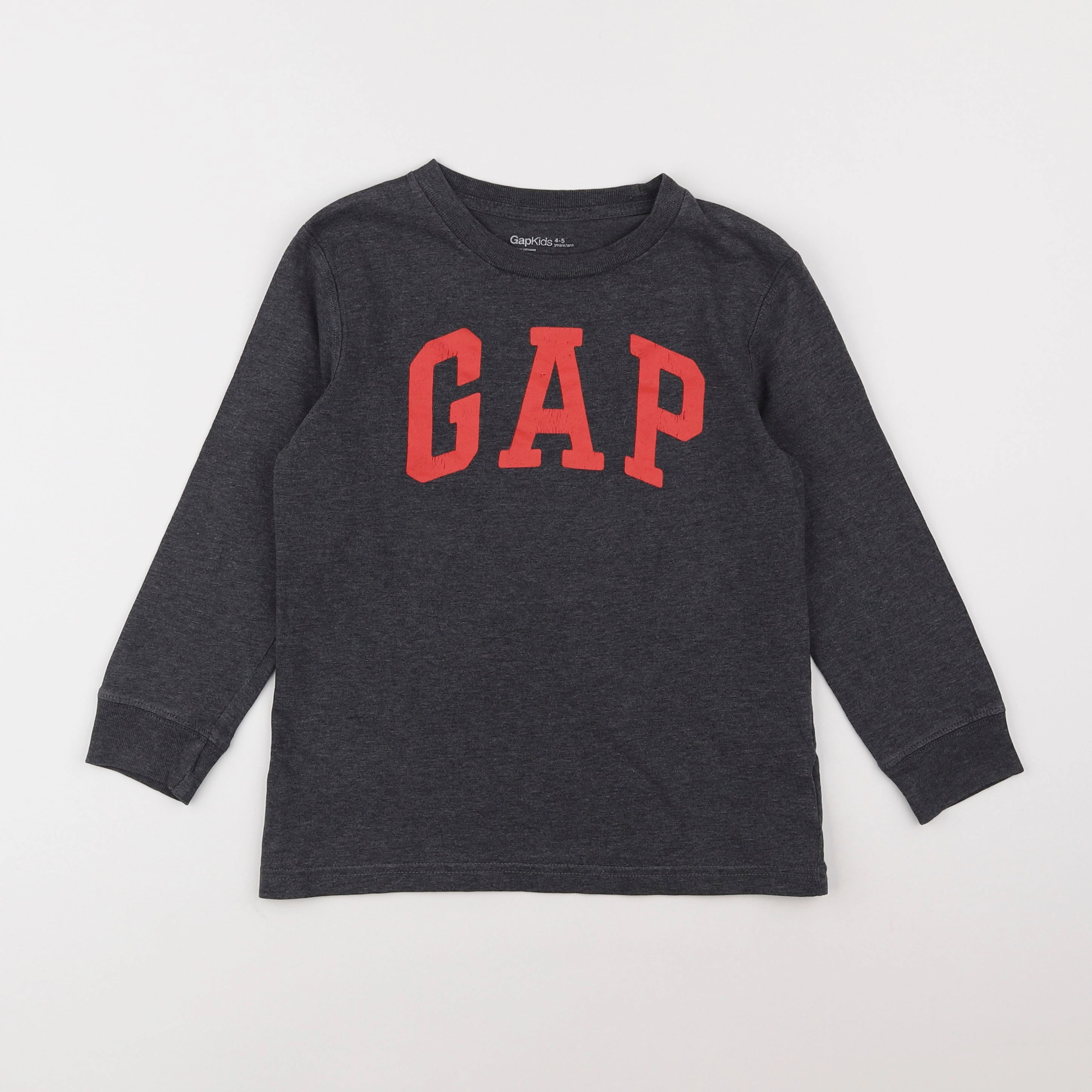 GAP - tee-shirt gris - 4/5 ans