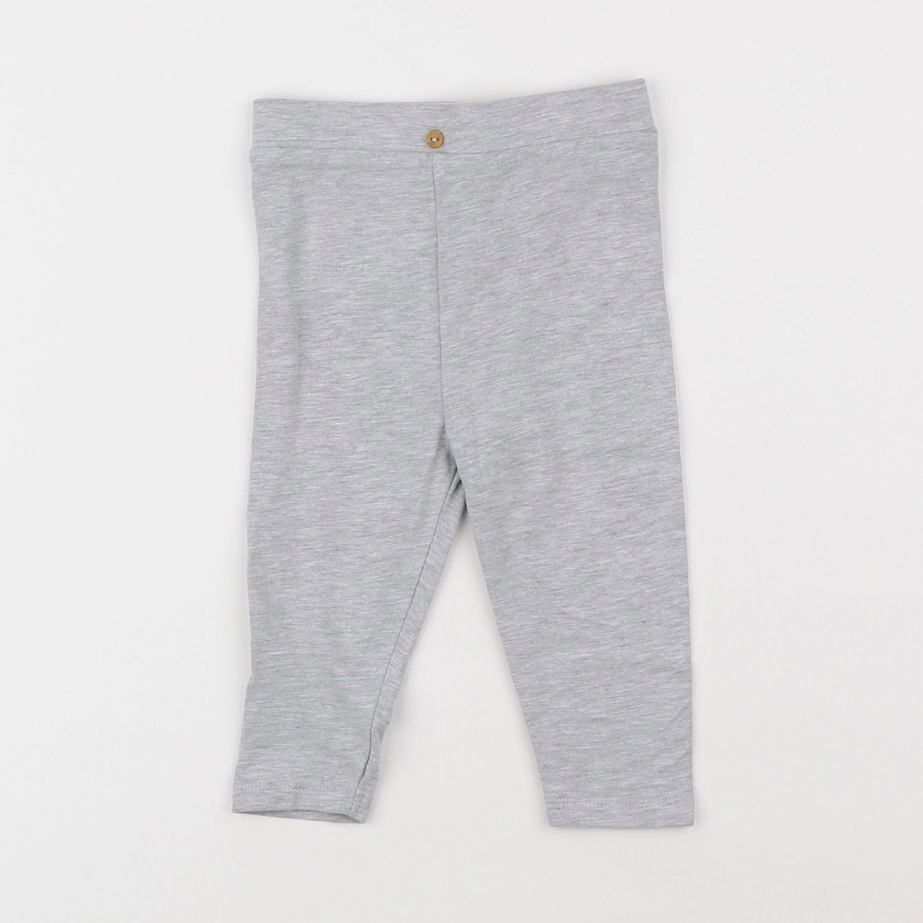 Vertbaudet - legging gris - 12 mois